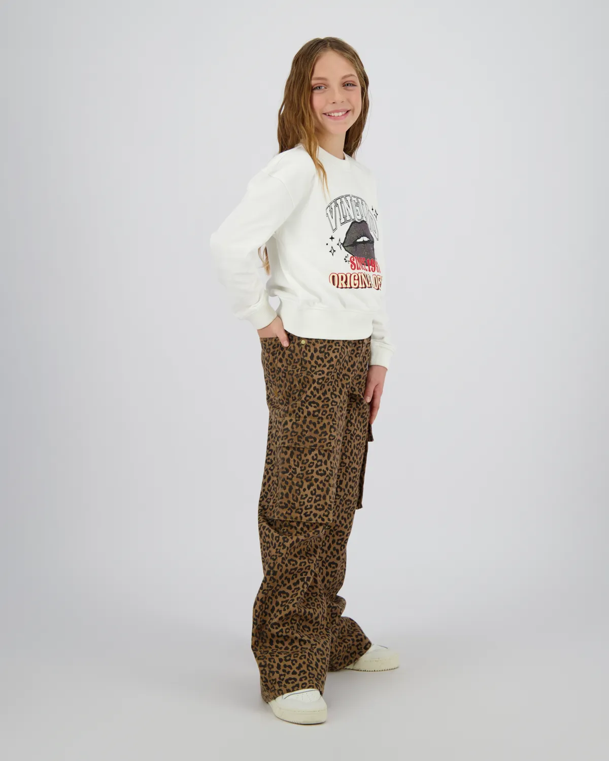Meisjes Sweater Nisanne | Wit