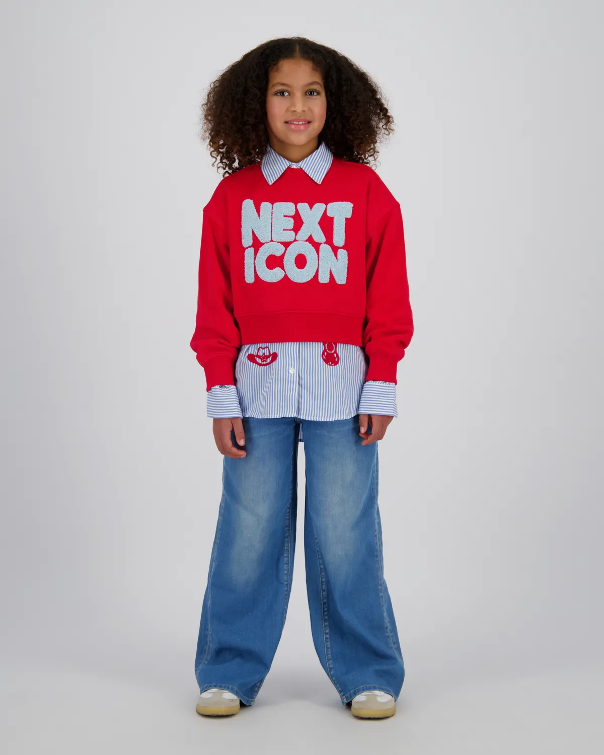Meisjes Sweater Nomee | Rood