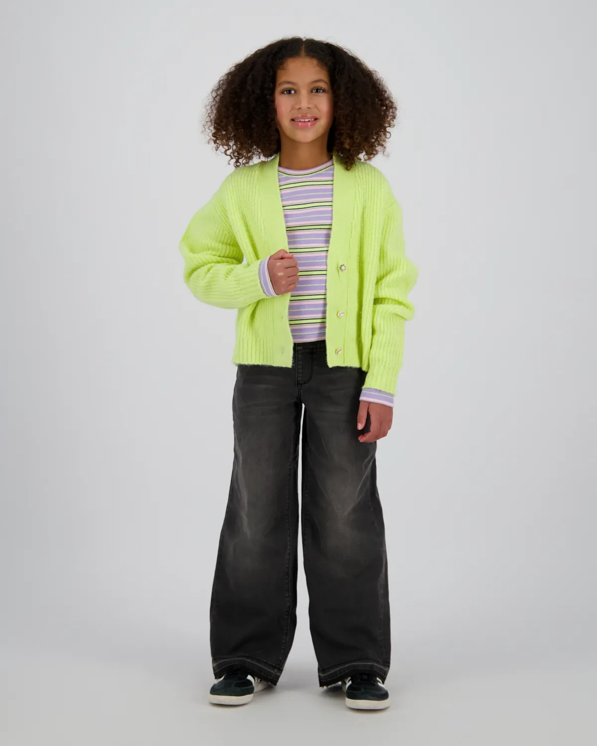 Girls Cardigan Manda | Green