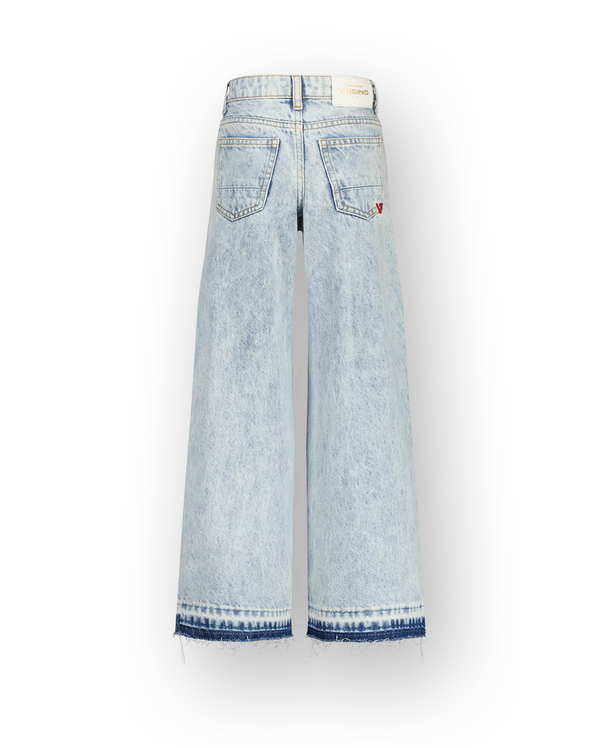 Meisjes Extra wide leg Jeans Cassie Seam | Blauw