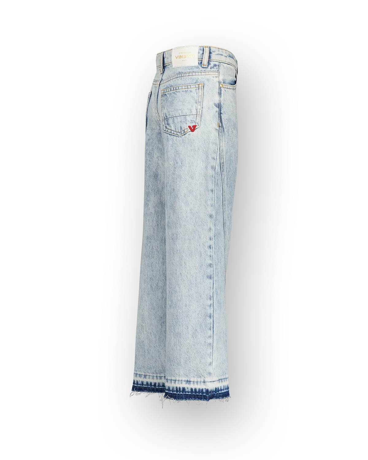 Meisjes Extra wide leg Jeans Cassie Seam | Blauw