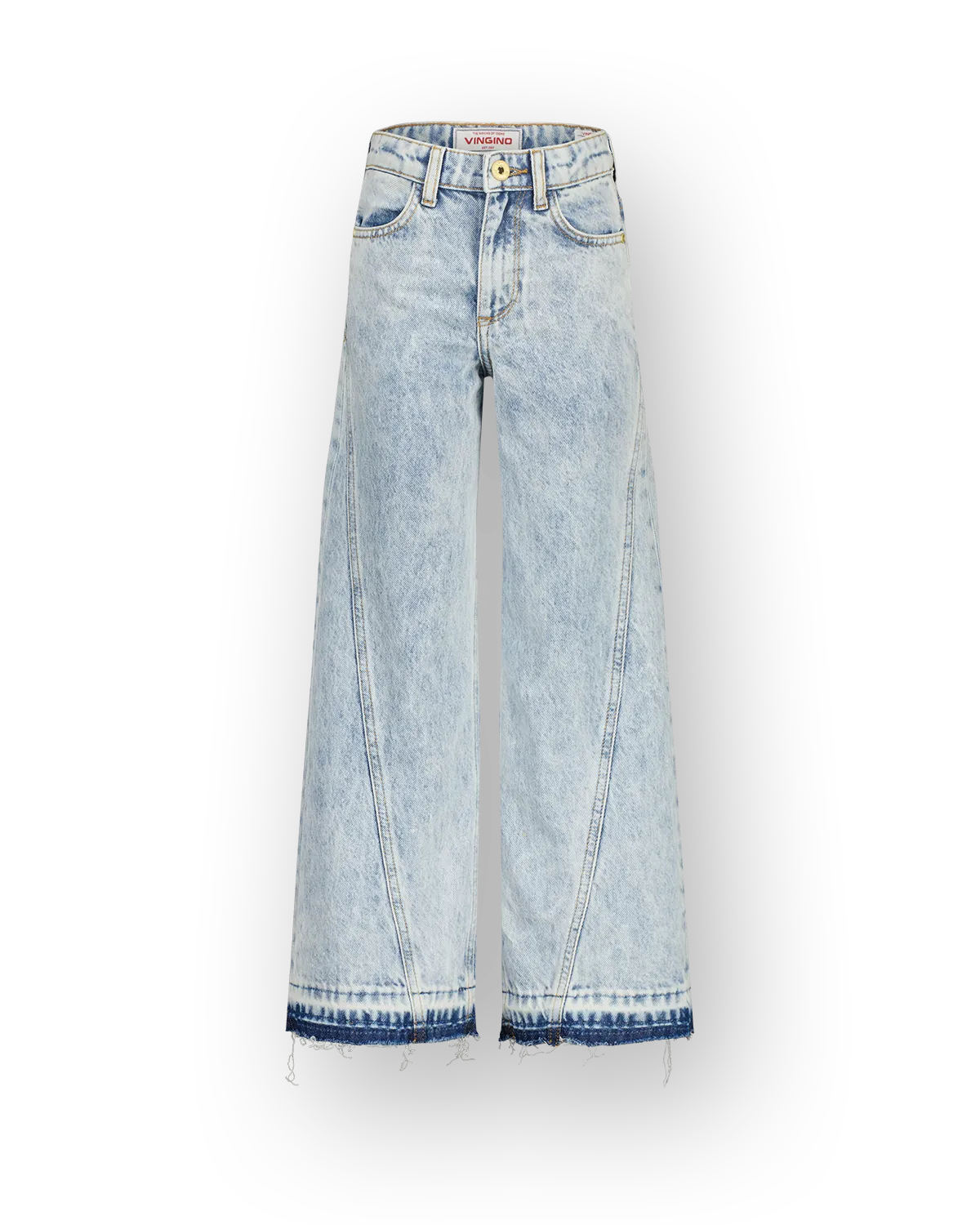 Meisjes Extra wide leg Jeans Cassie Seam | Blauw