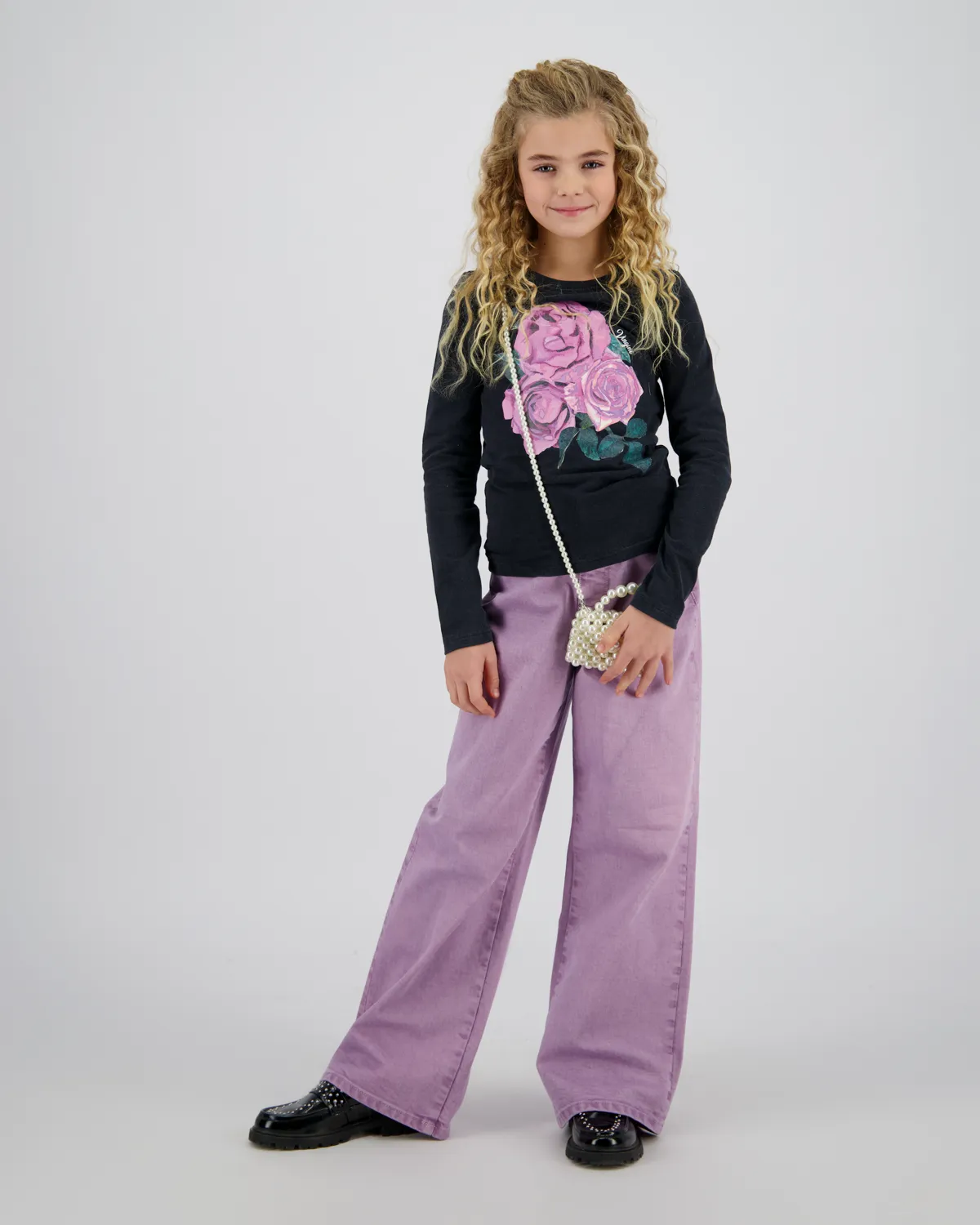 Extra wide leg Jeans Cassie Color