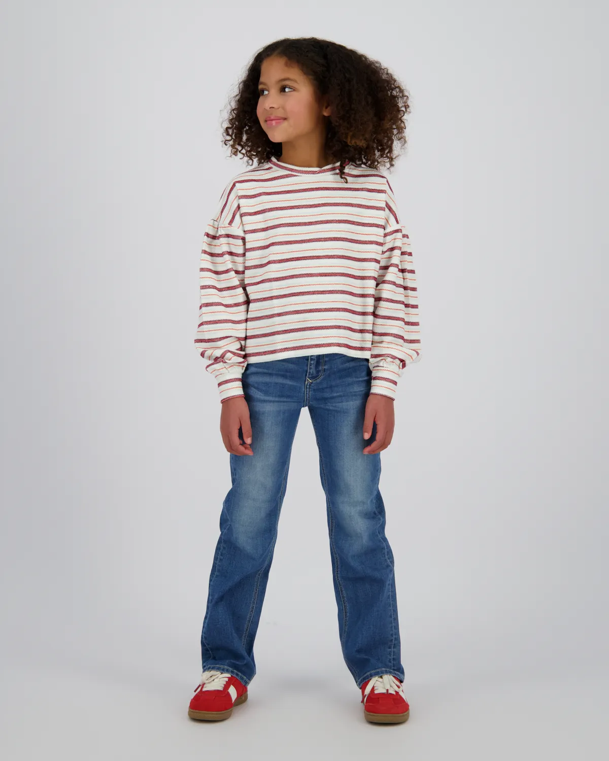Girls Straight Jeans Crystel | Blue