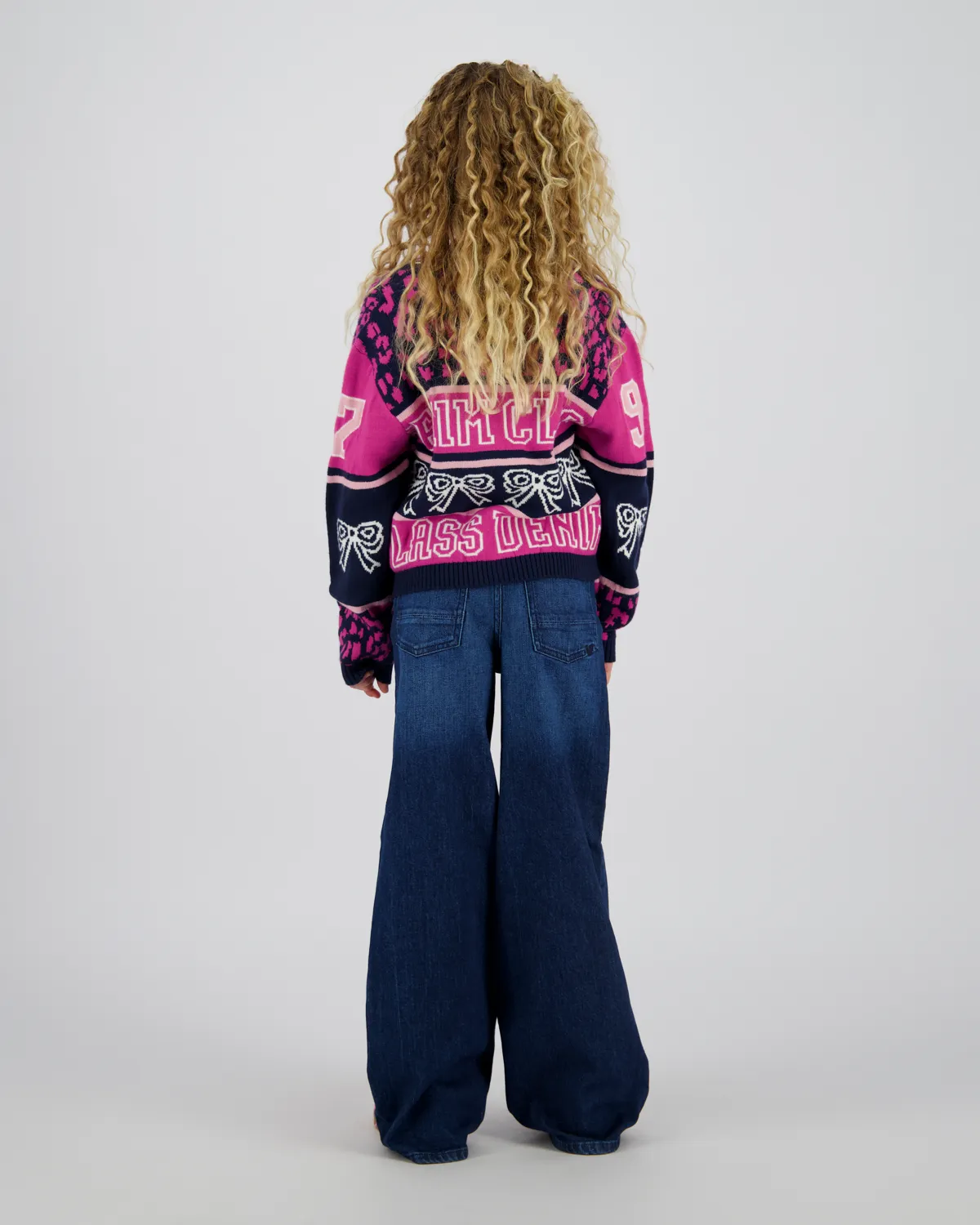 Meisjes Extra wide leg Jeans Cita | Blauw