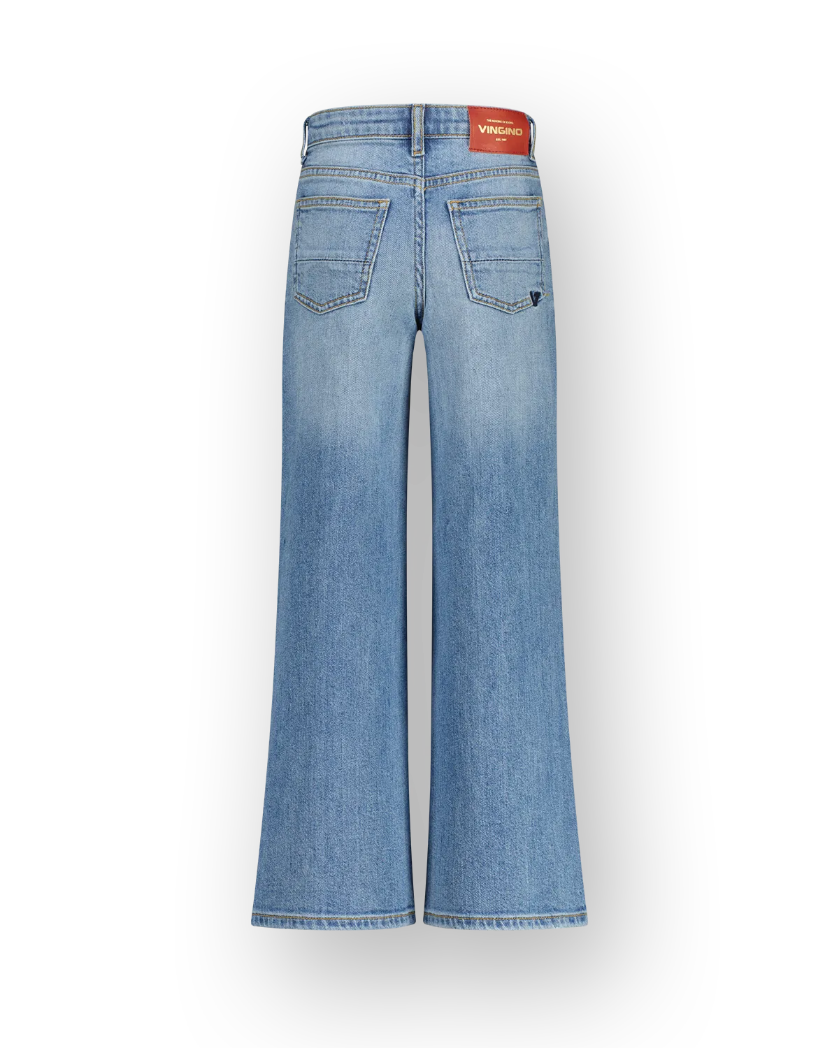 Meisjes Extra wide leg Jeans Cita | Blauw