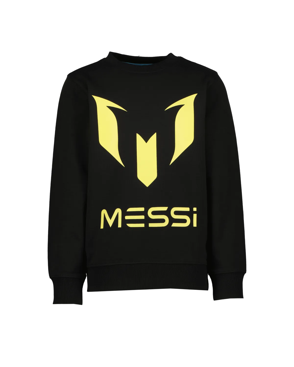 Boys Sweater Logo-Crew-Messi | Black