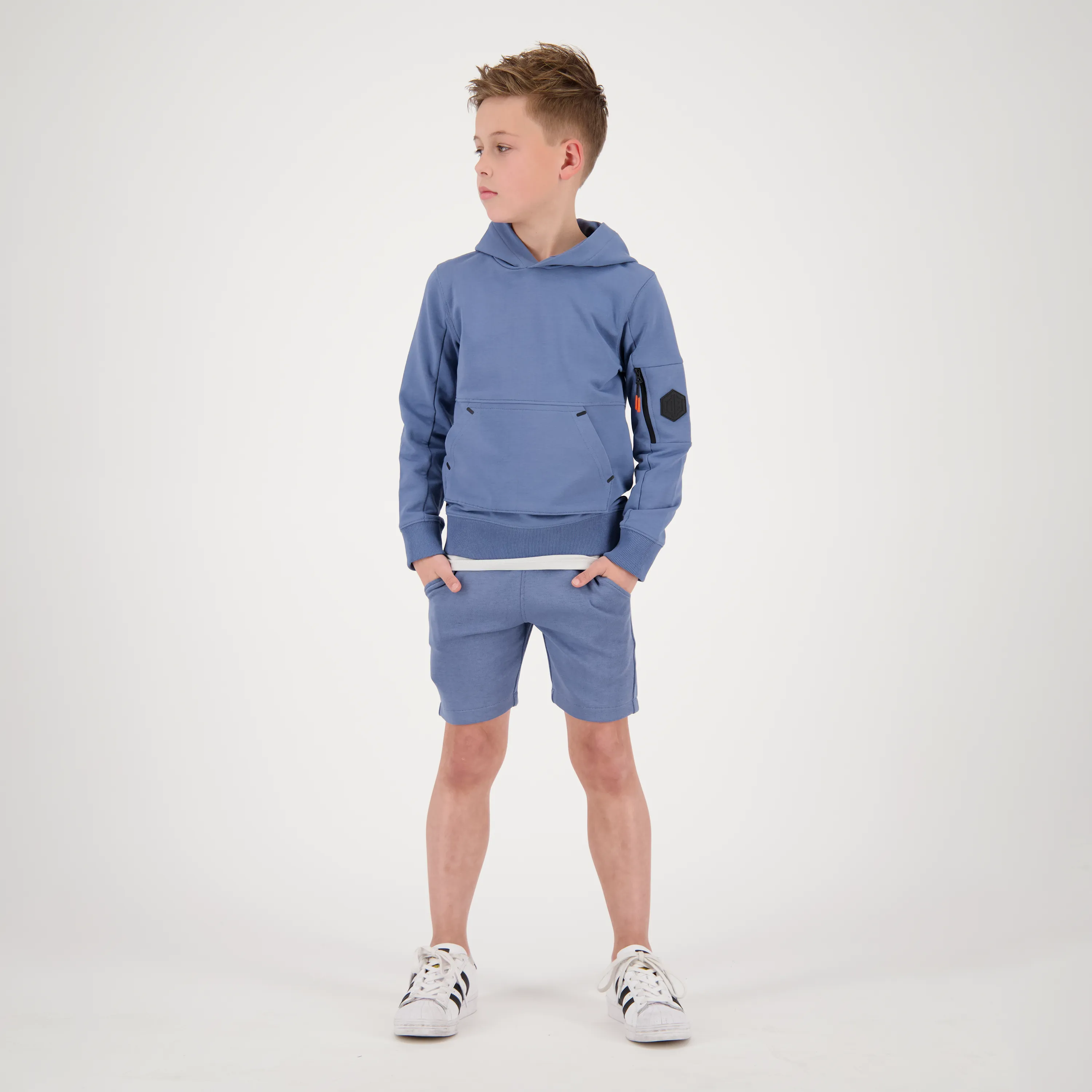 Jongens Hoodie Nunez | Blauw