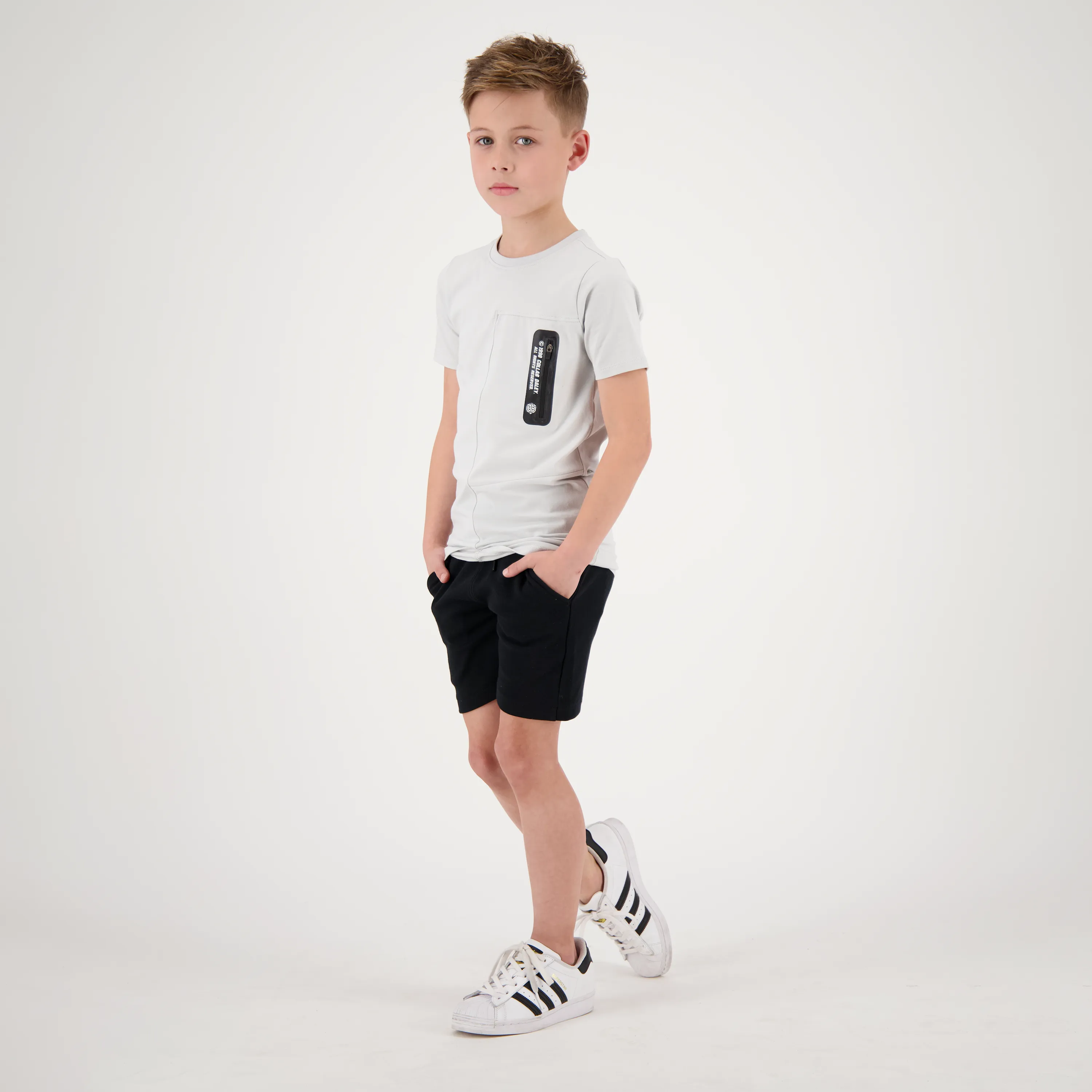 Jongens Korte broek Salah | Zwart