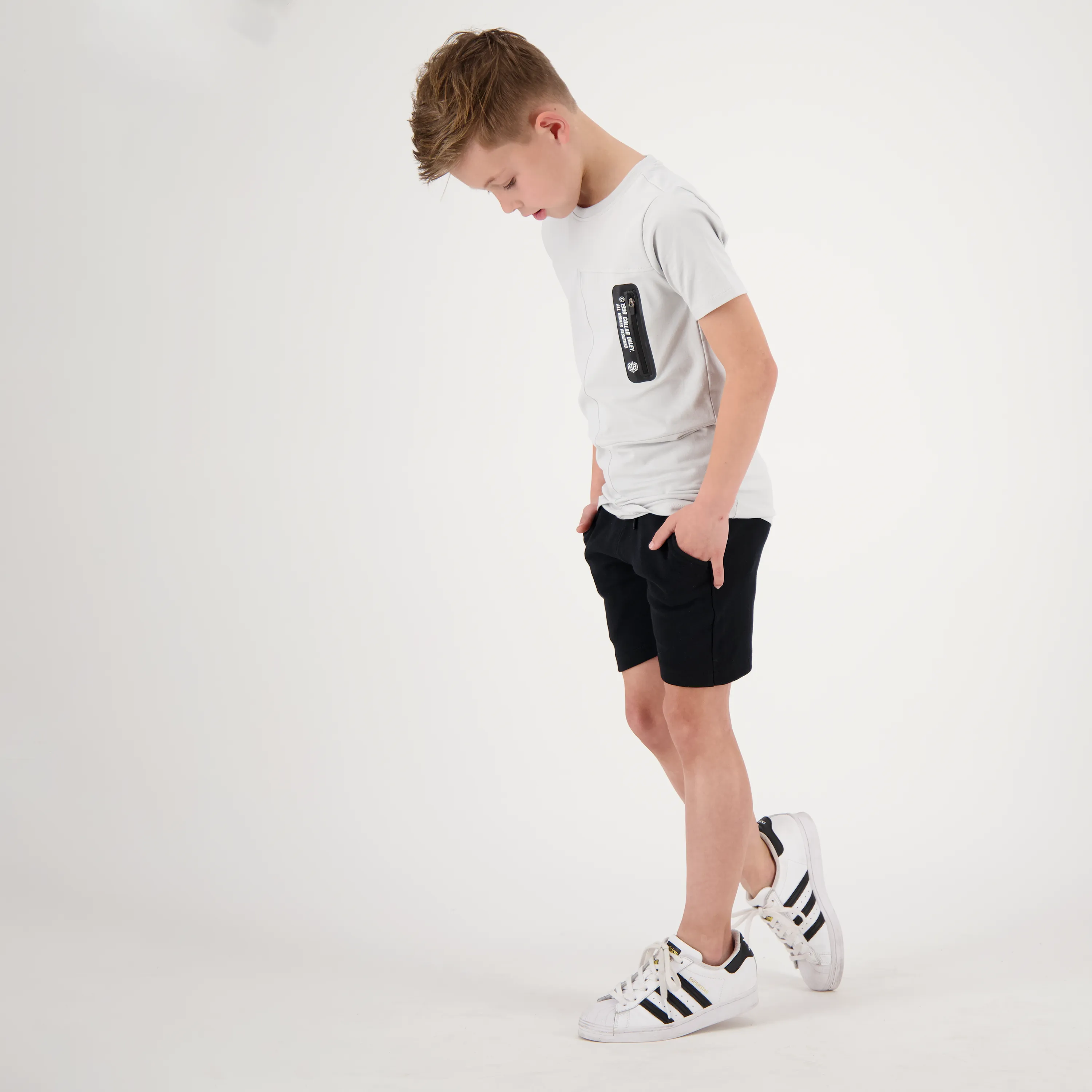 Jongens Korte broek Salah | Zwart