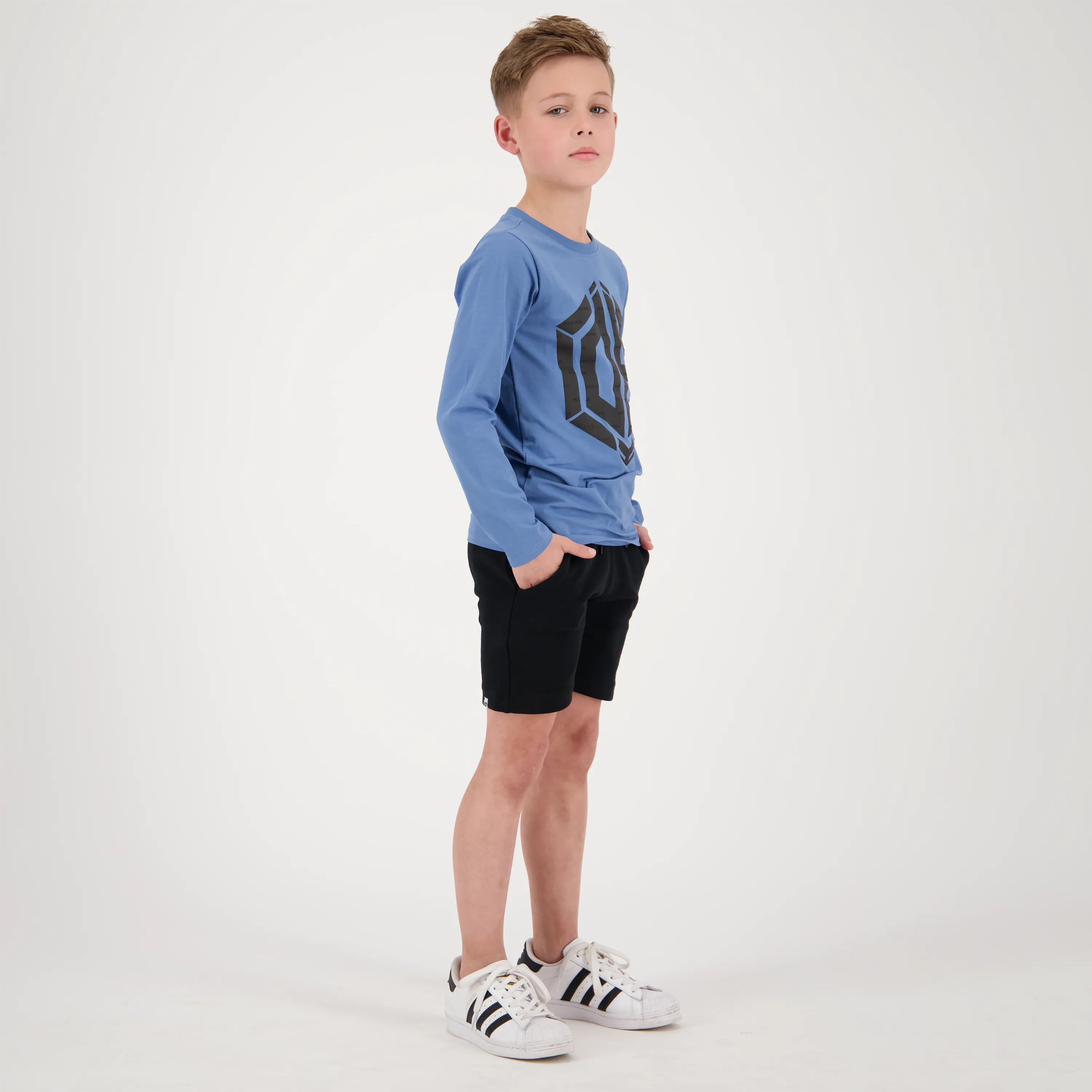 Jongens Korte broek Salah | Zwart