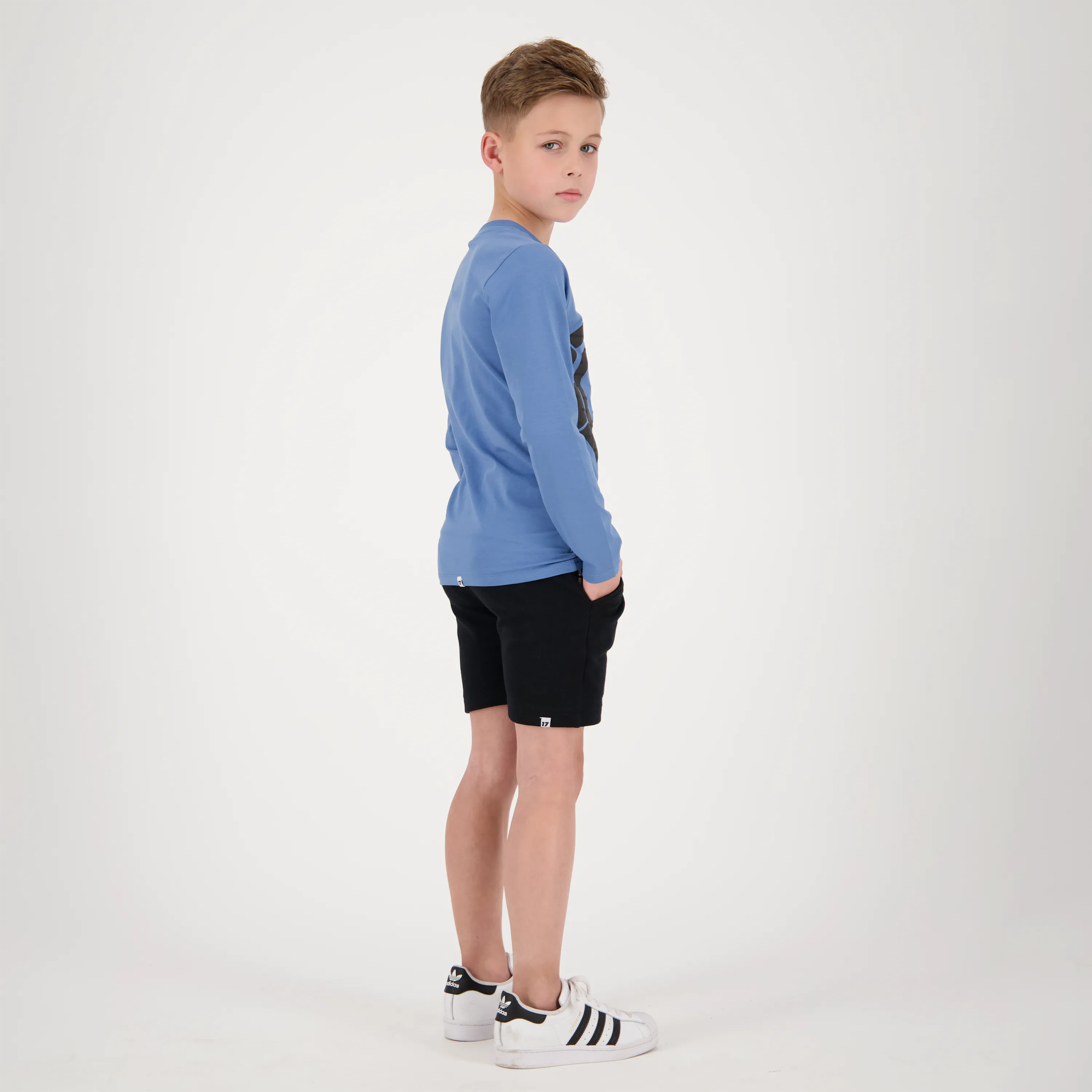 Jongens Korte broek Salah | Zwart