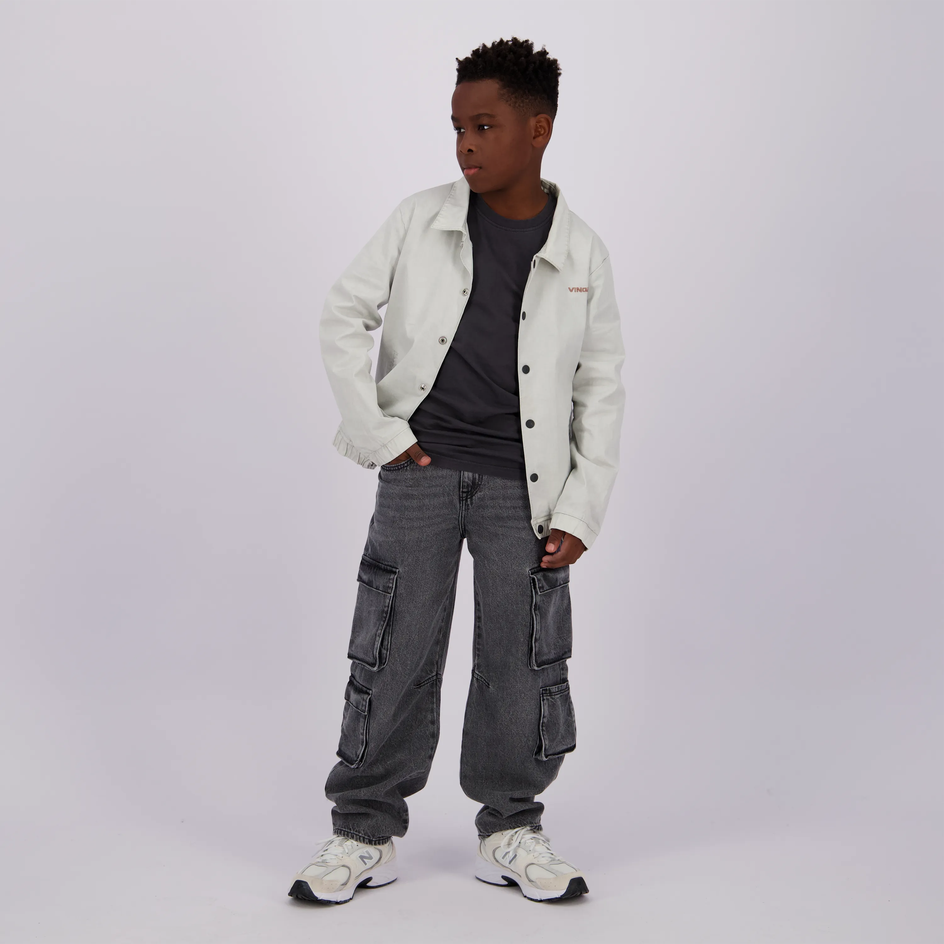 Unisex Baggy Jeans Kit | Grey