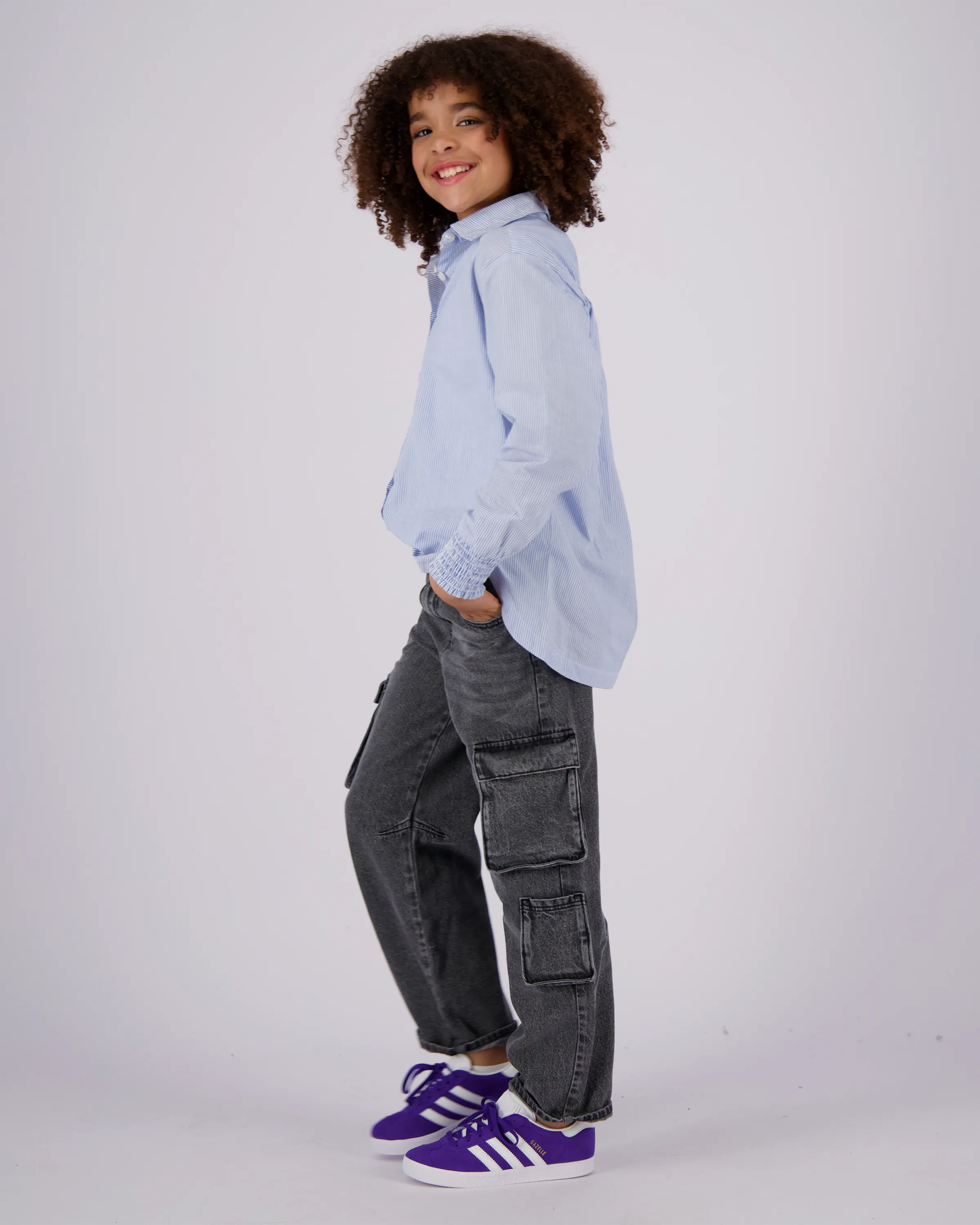 Unisex Baggy Jeans Kit | Grey