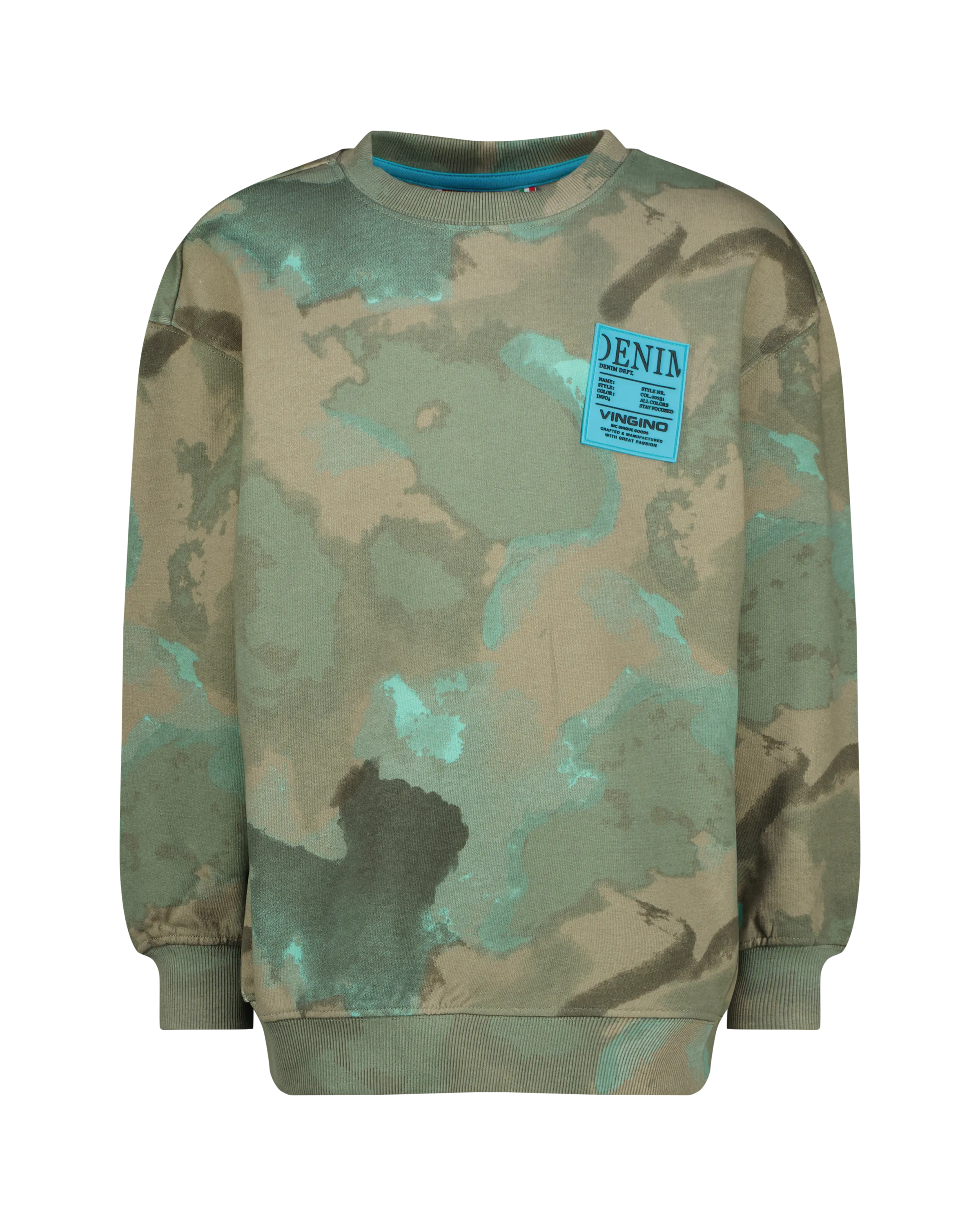 Jongens Sweater Nano | Groen