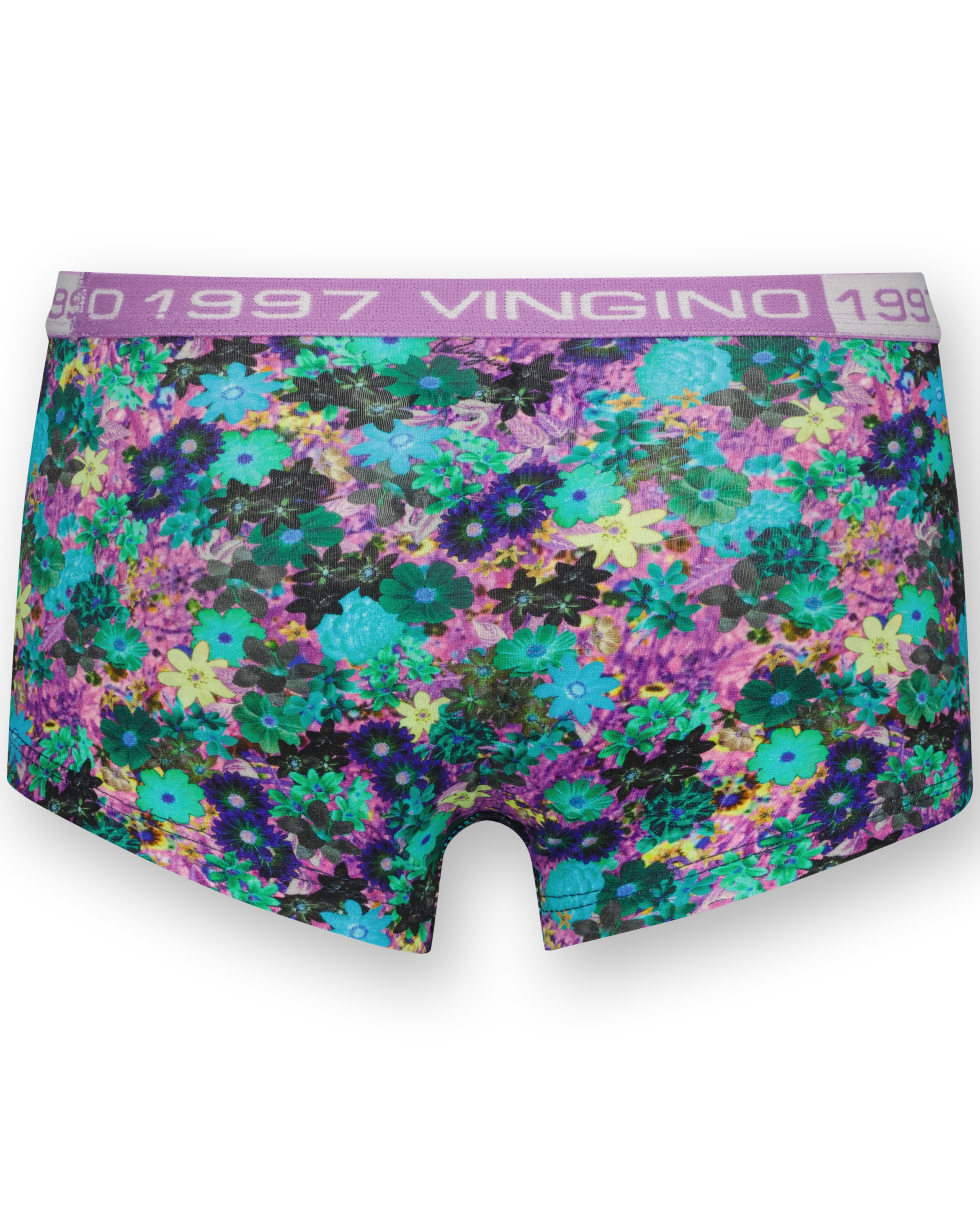 Girls Hipster 14 Multi Flower 3 Pack | Purple