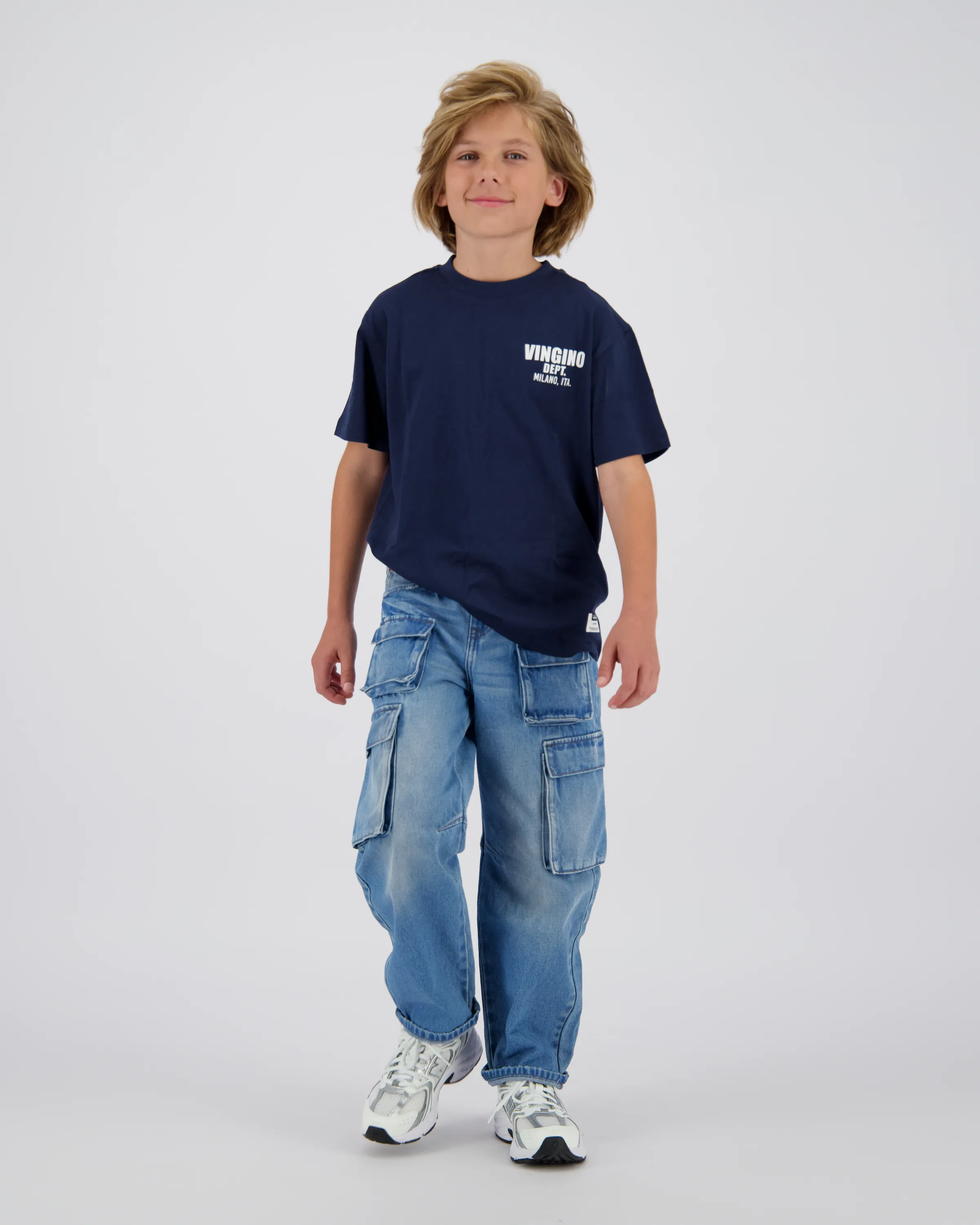 Unisex Baggy Jeans Kit | Blue