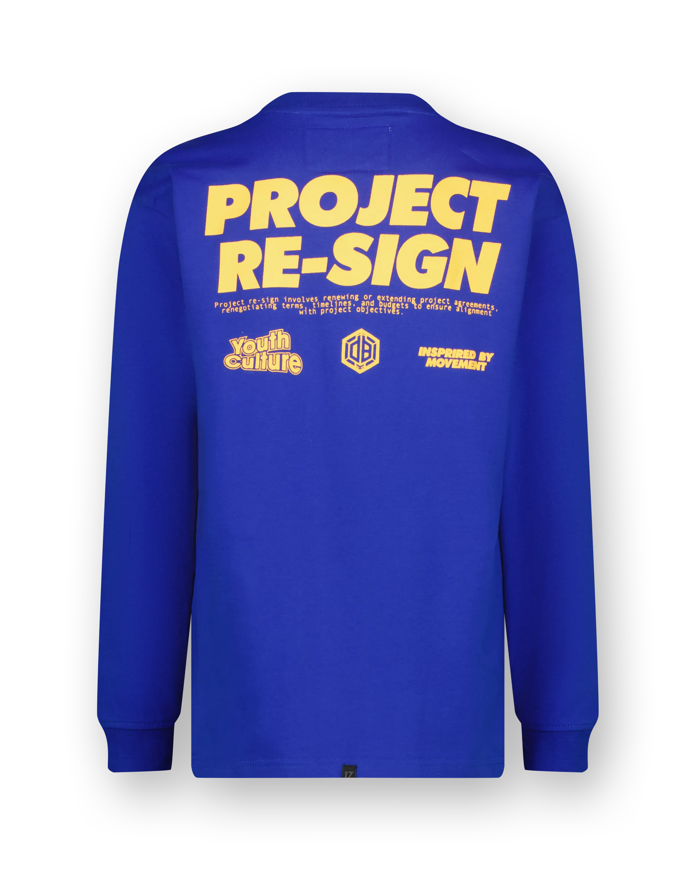 Boys Long sleeve t-shirt Jetrod | Blue
