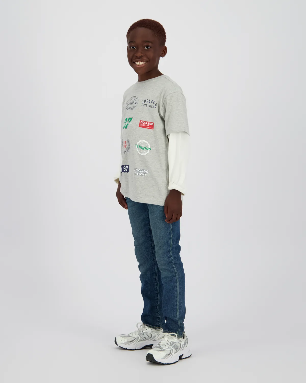 Jongens Slim Jeans Darron | Blauw