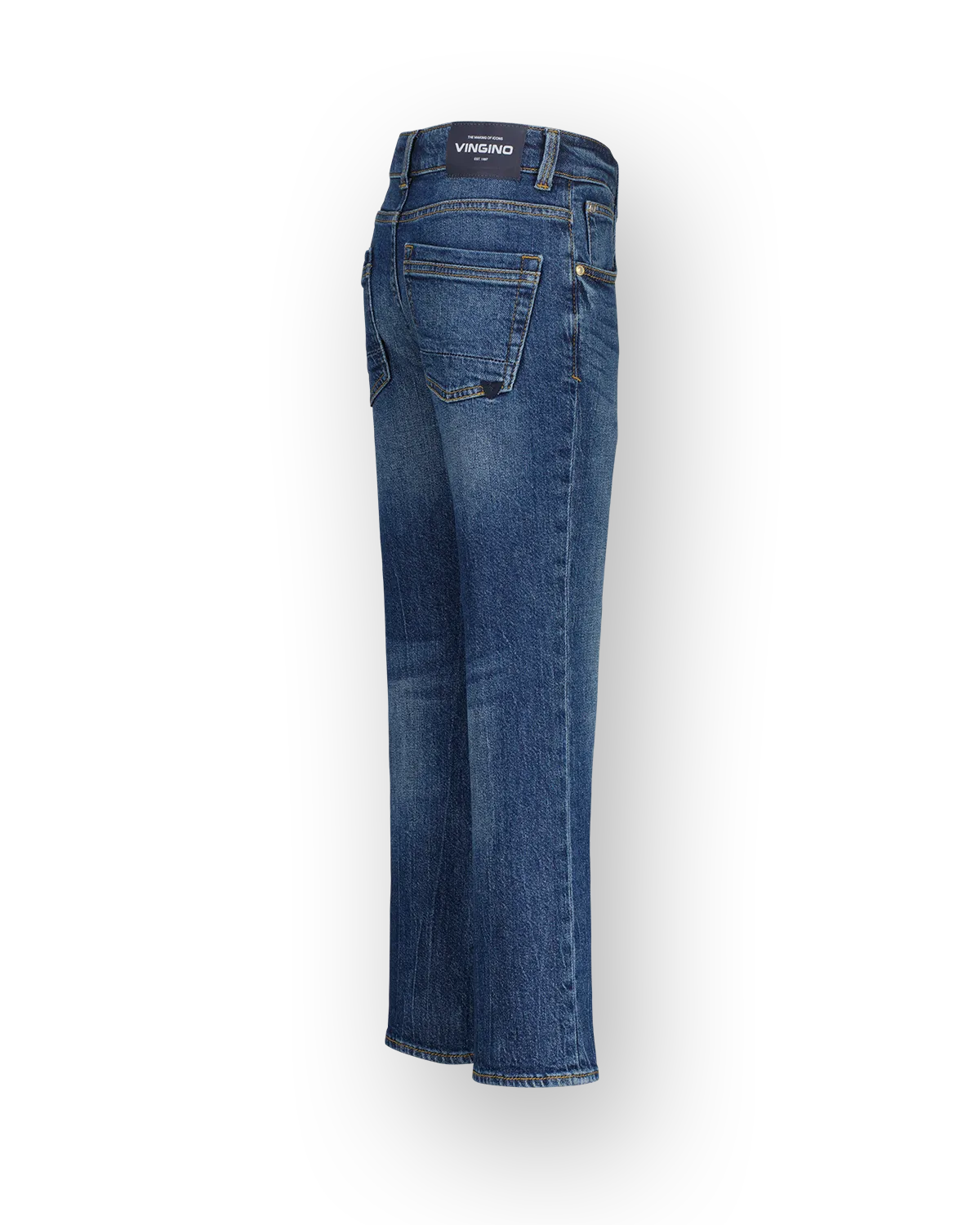 Jongens Regular Jeans Brent | Blauw