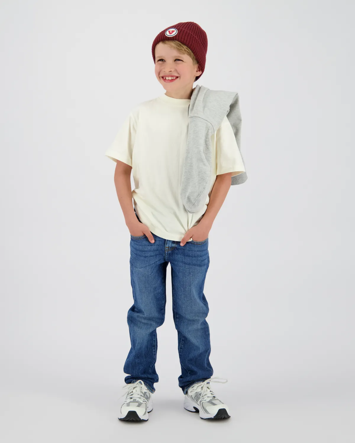 Jongens Regular Jeans Brent | Blauw