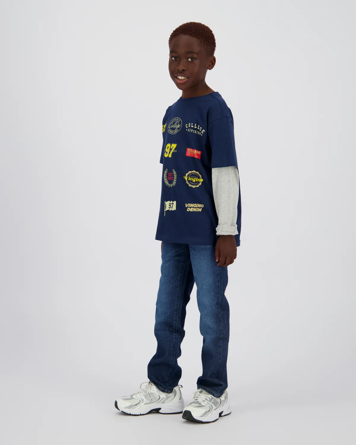 Jongens Regular Jeans Brent | Blauw