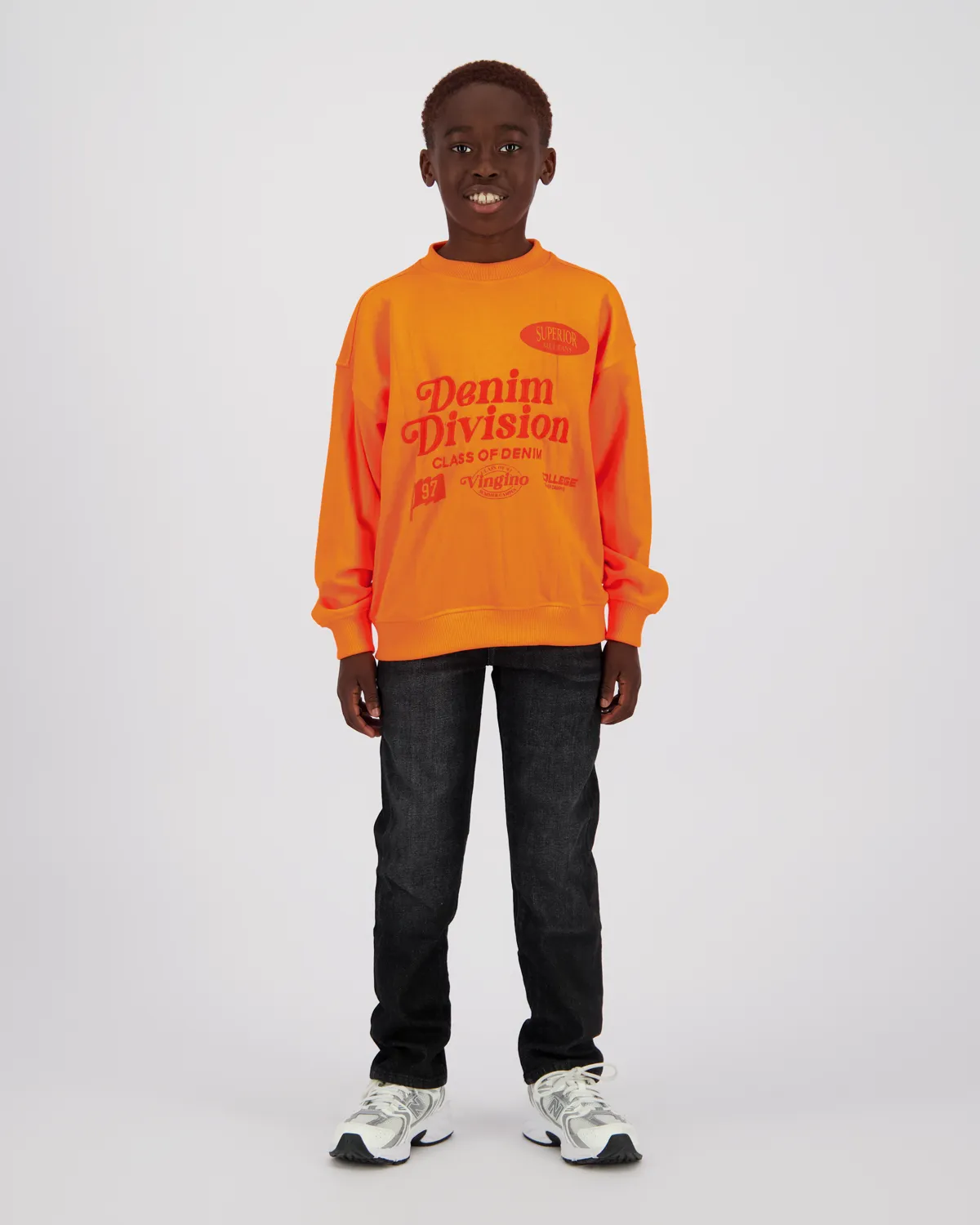 Jongens Regular Jeans Brent | Grijs
