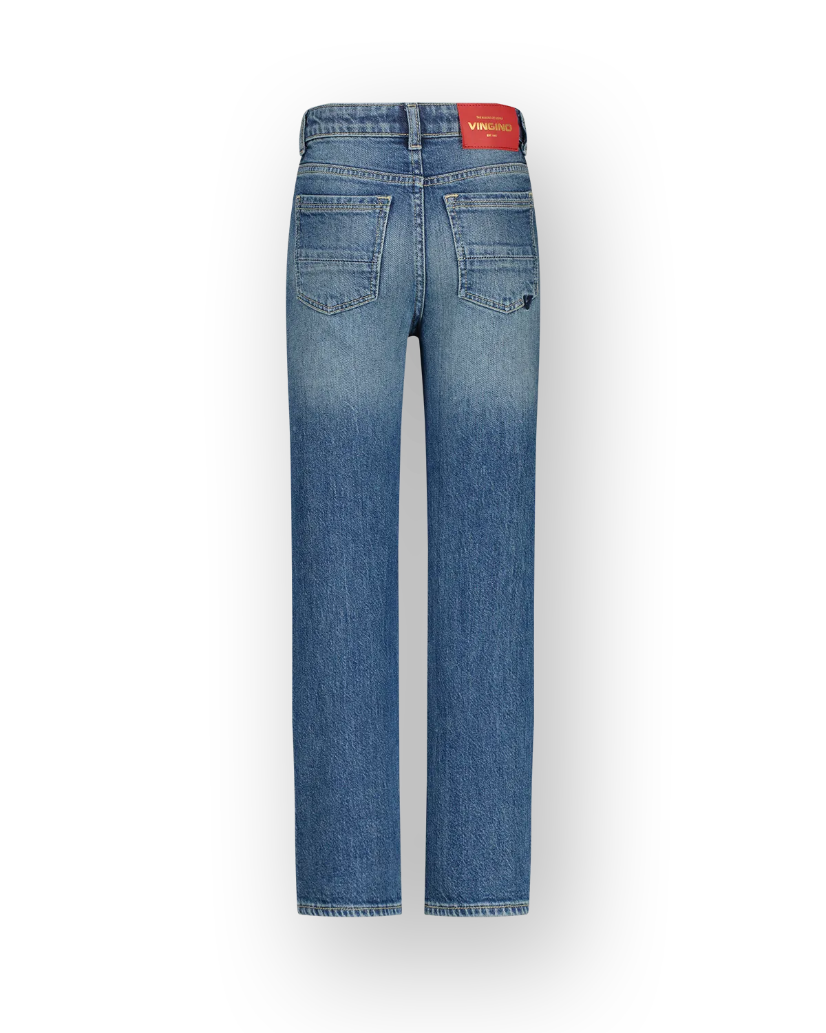 Meisjes Straight Jeans Clara | Blauw