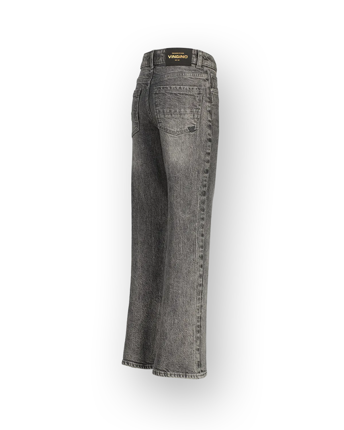 Meisjes Straight flare Jeans Carey | Grijs