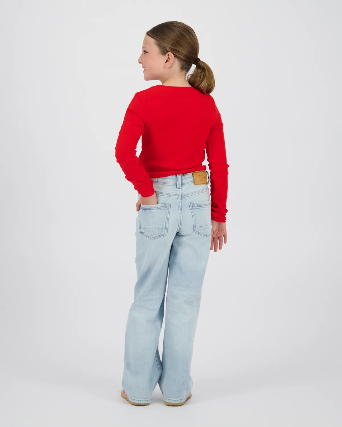 Meisjes Wide leg Jeans Cecile | Blauw
