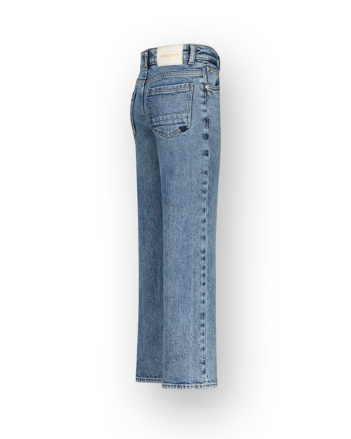 Meisjes Wide leg Jeans Cecile | Blauw