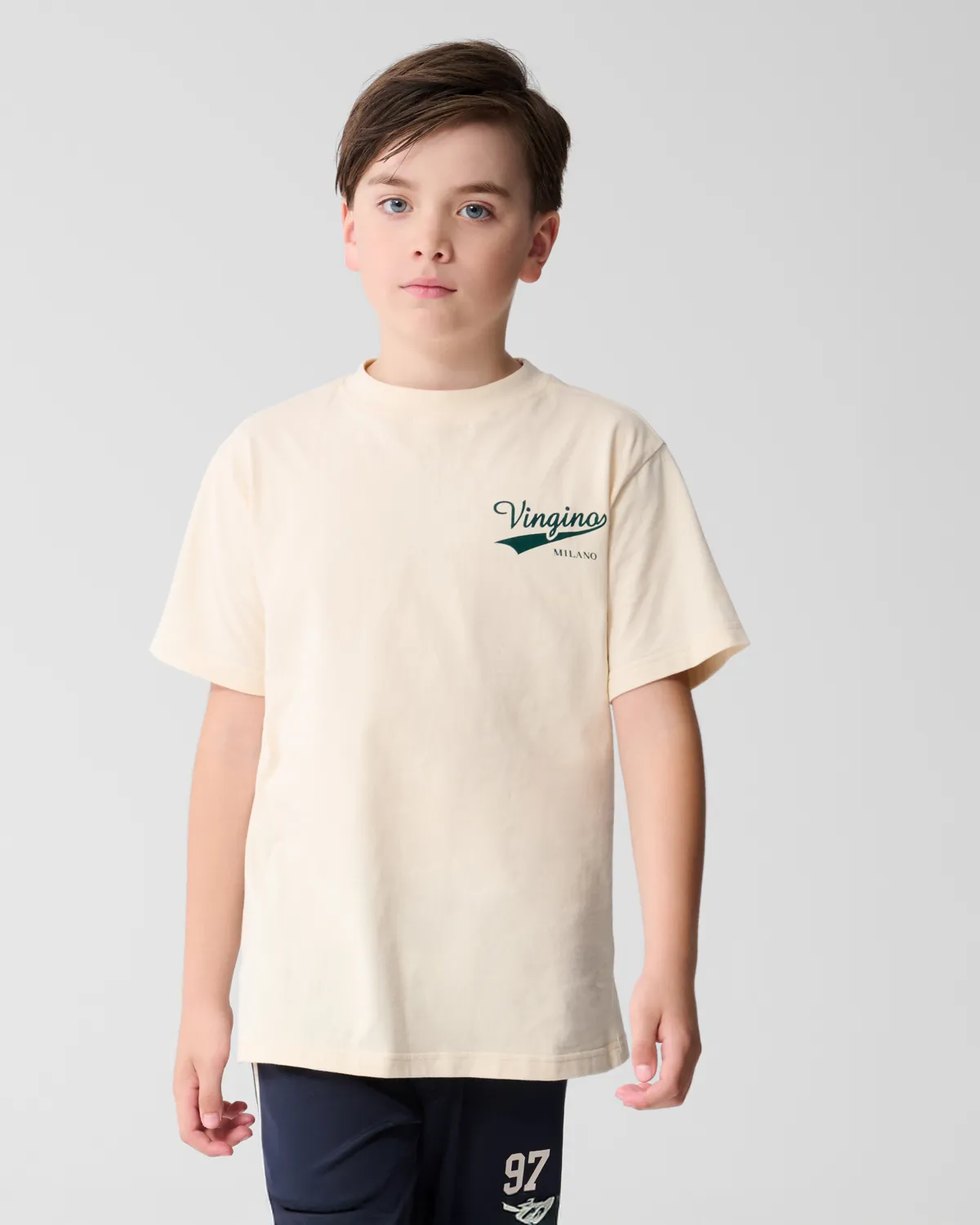Jongens Oversized T-shirt Honor | Wit