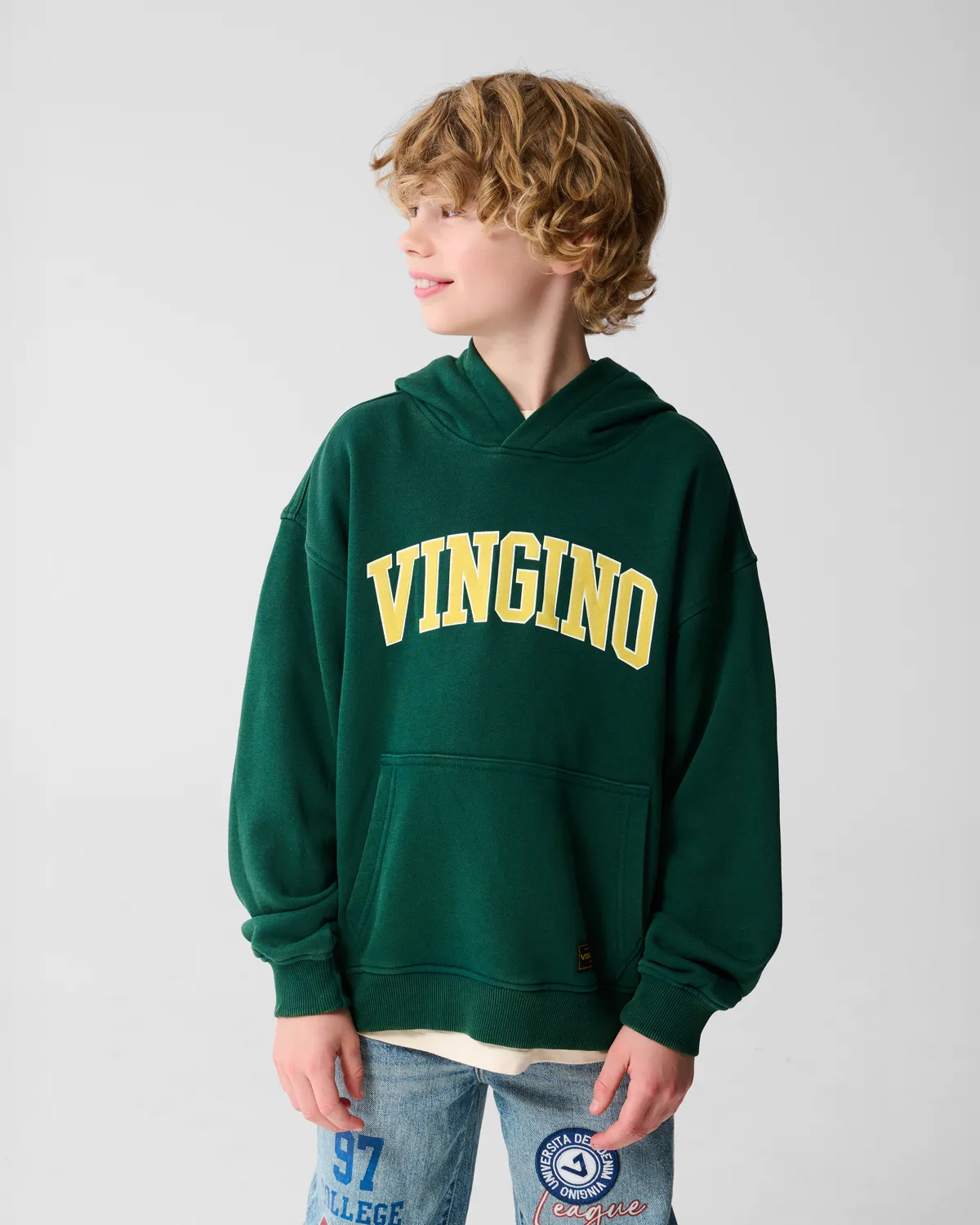Jongens Oversized Sweater Nurio | Groen