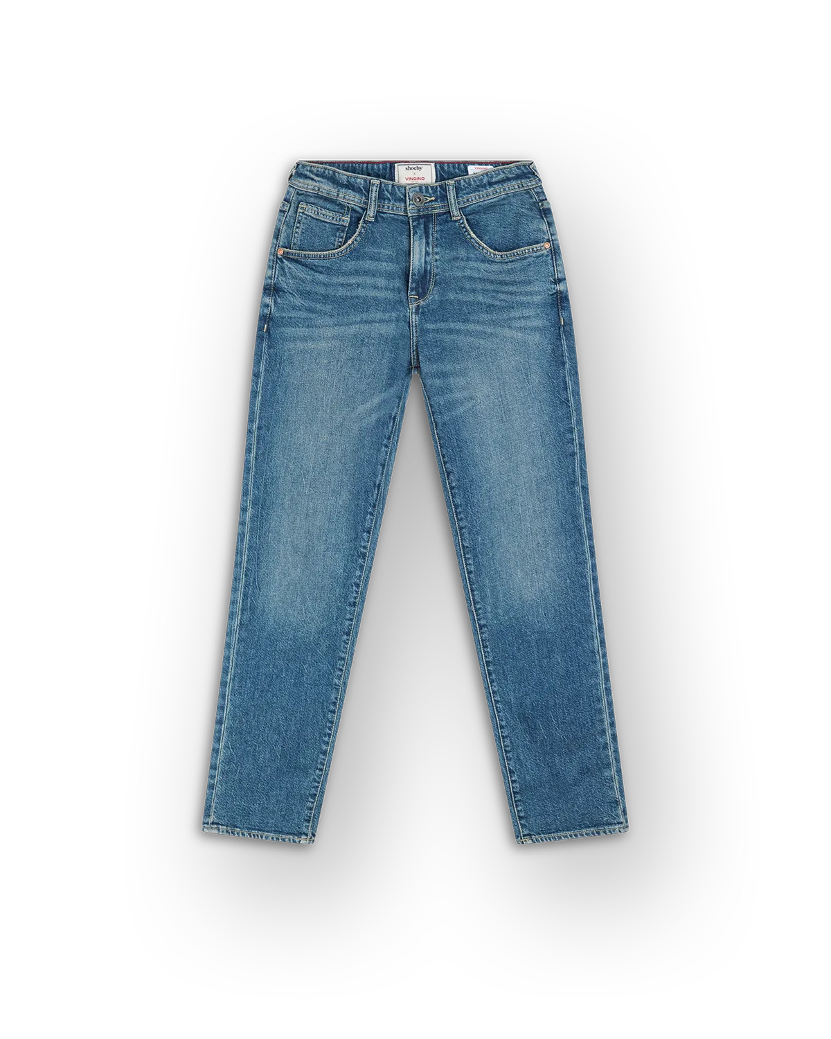 Jongens Straight Jeans Piero | Blauw