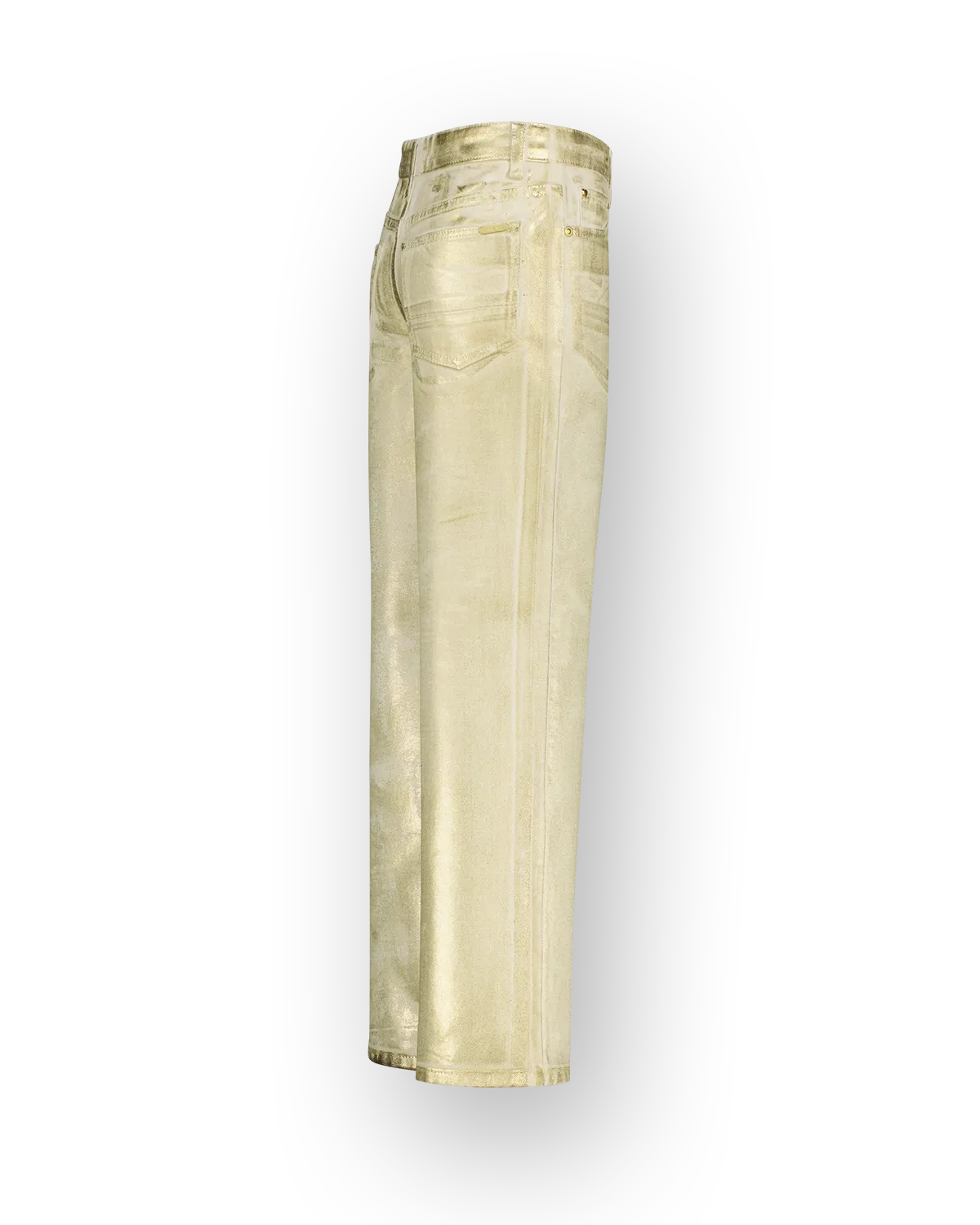 Meisjes Jeans Cato Metallic | Zwart