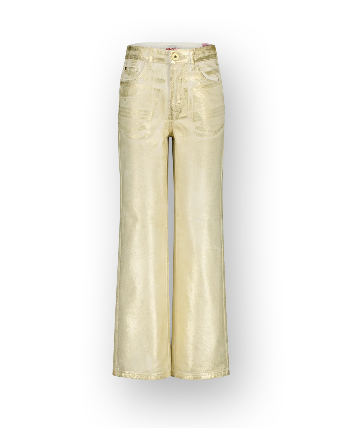 Meisjes Jeans Cato Metallic | Zwart