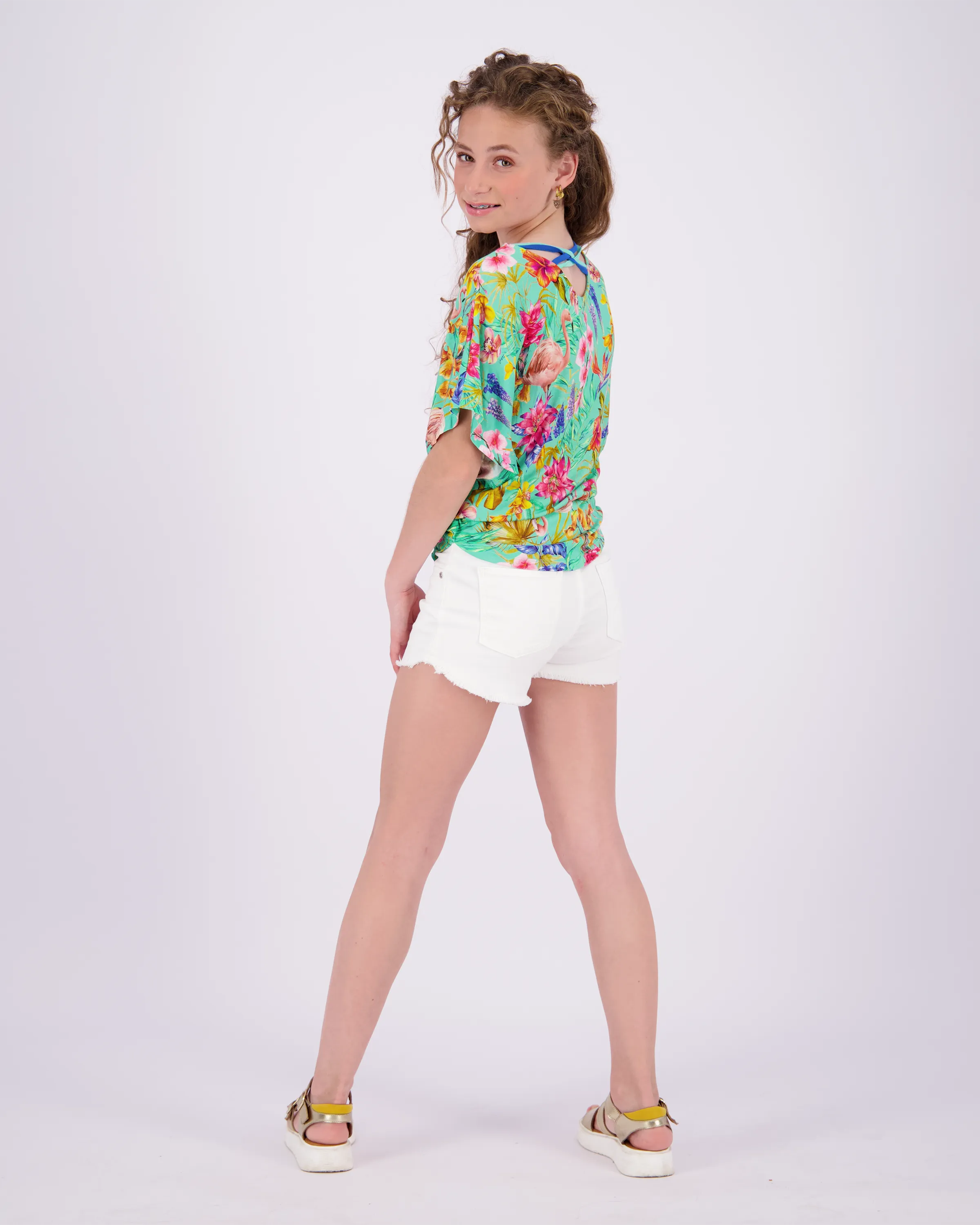 Korte broek high waist Daizy