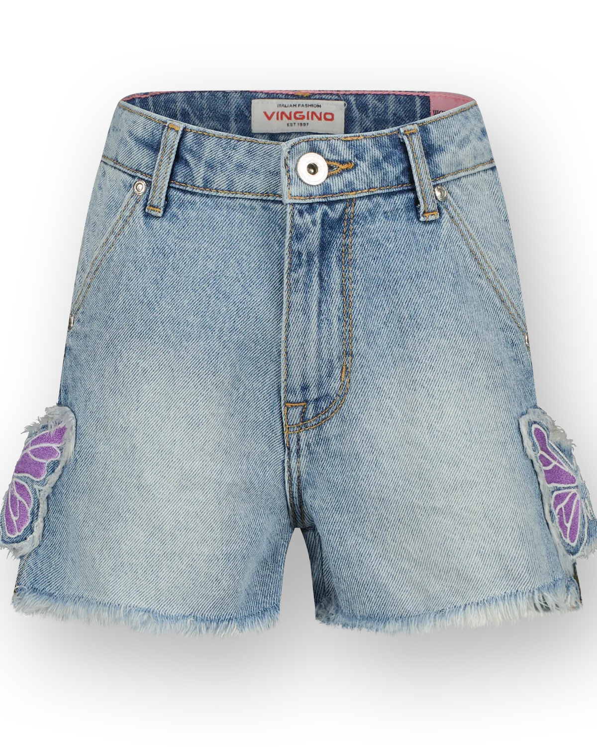 Denim Short high waist Dorien