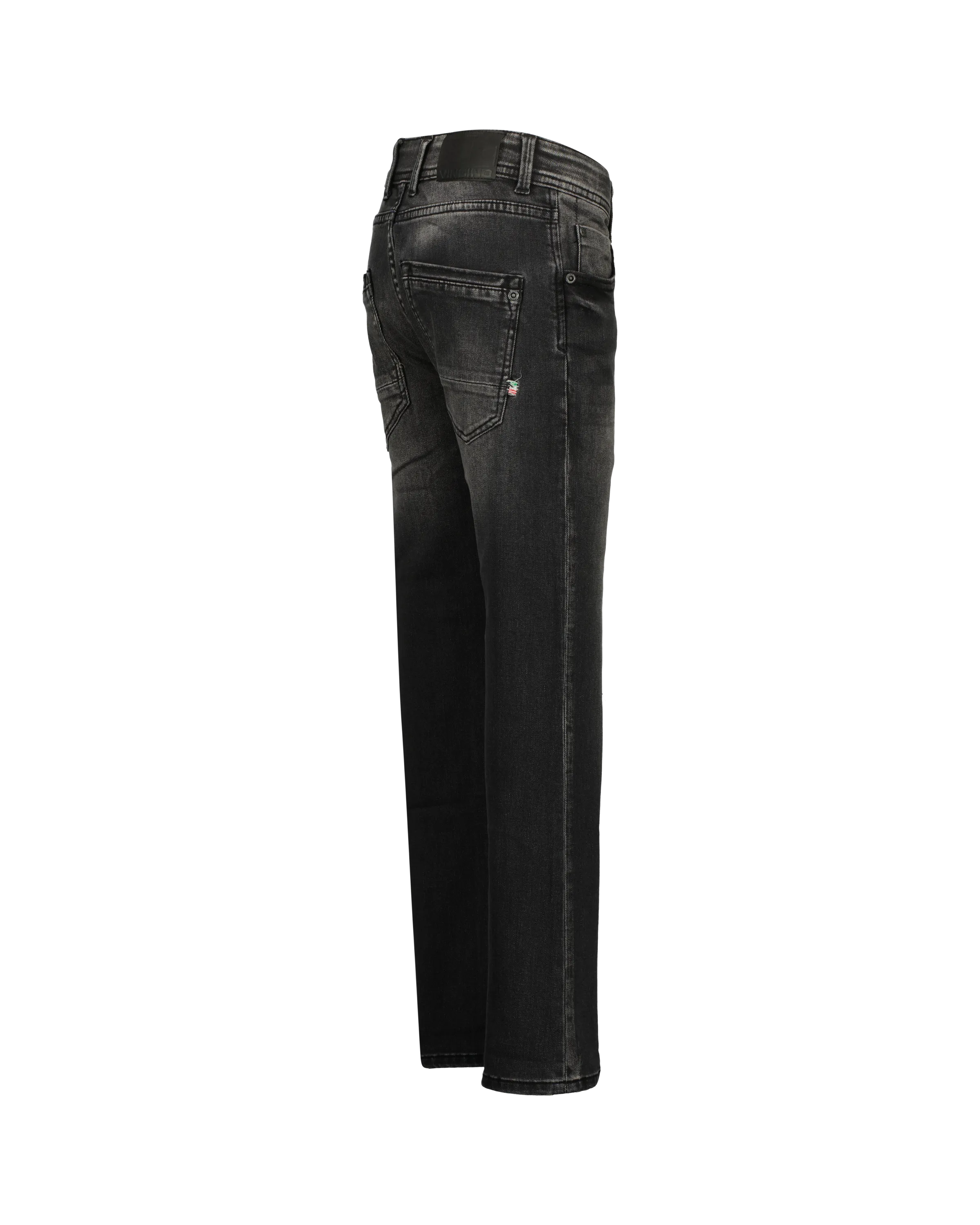 Jongens Regular Jeans Baggio | Zwart