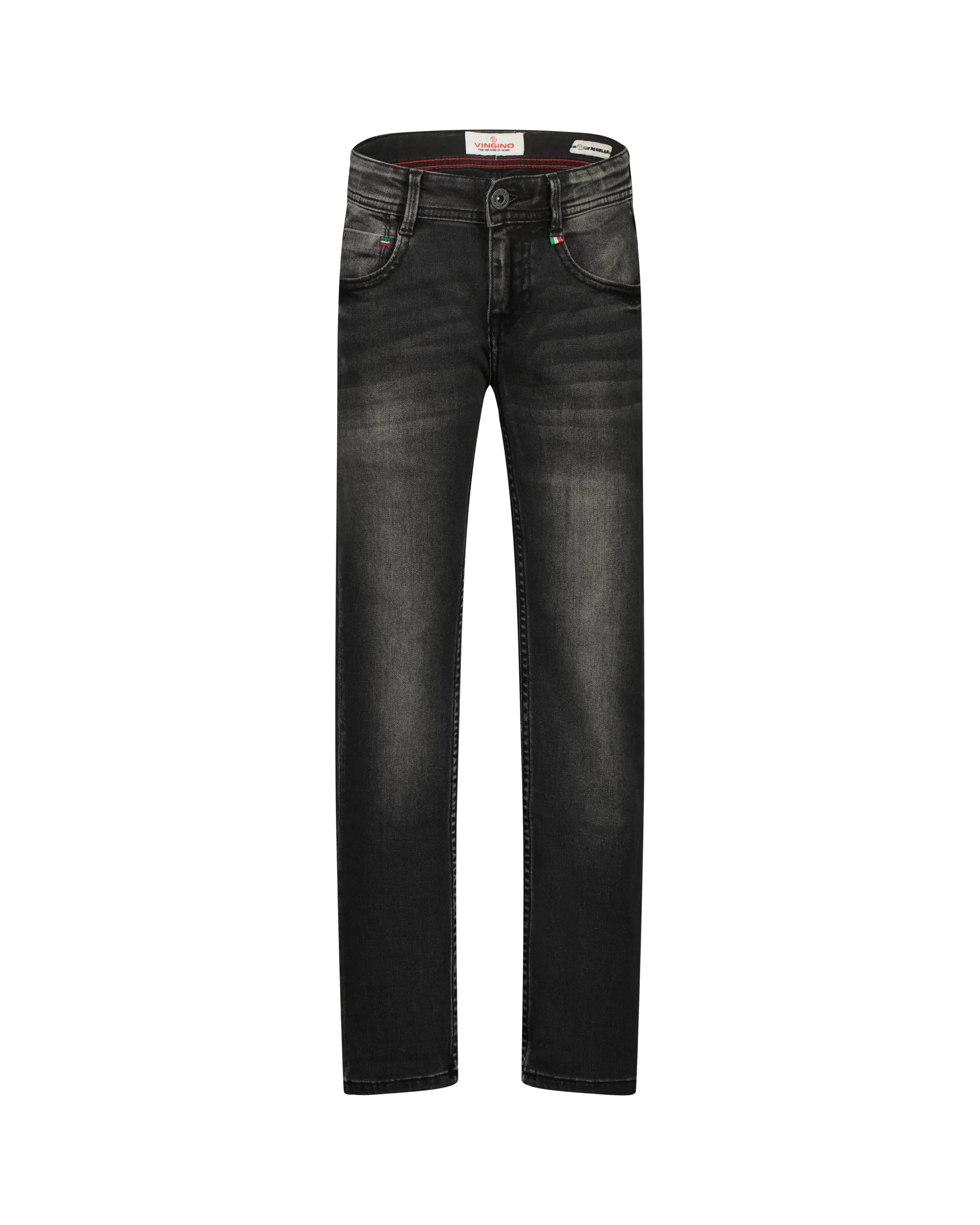 Jongens Regular Jeans Baggio | Zwart