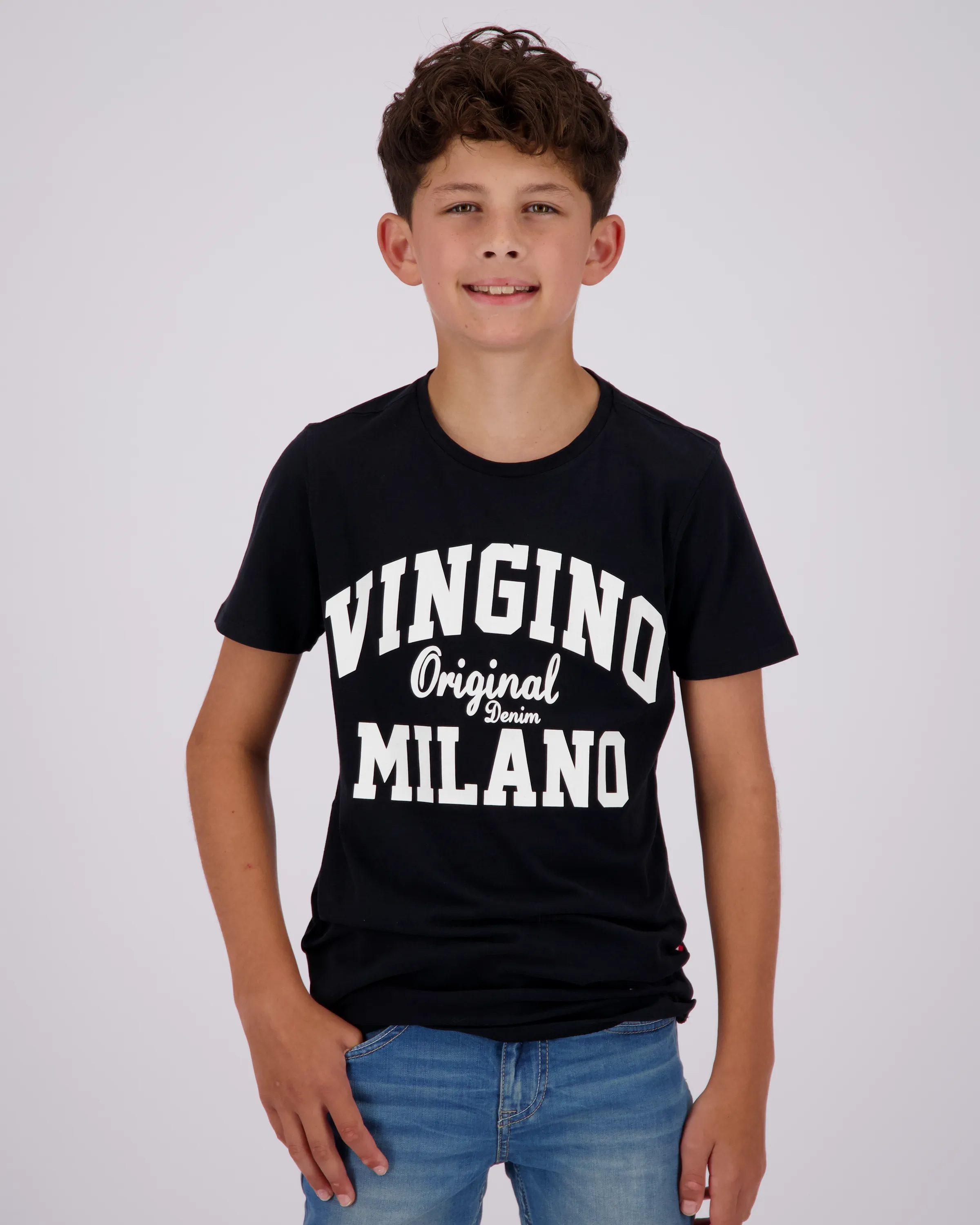Boys Classic logo t-shirt | Black
