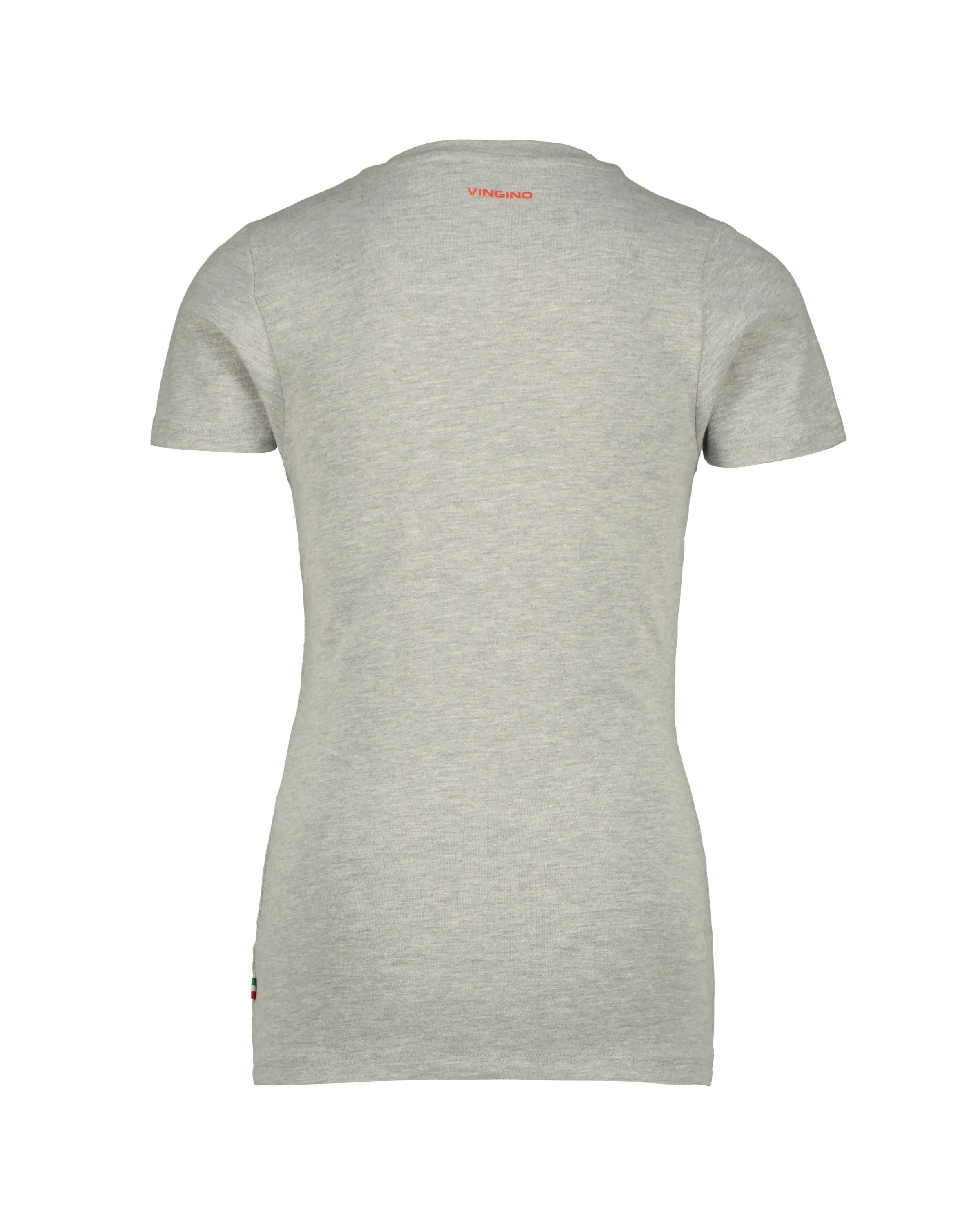 Jongens B Basic v-neck T-shirt | Grijs