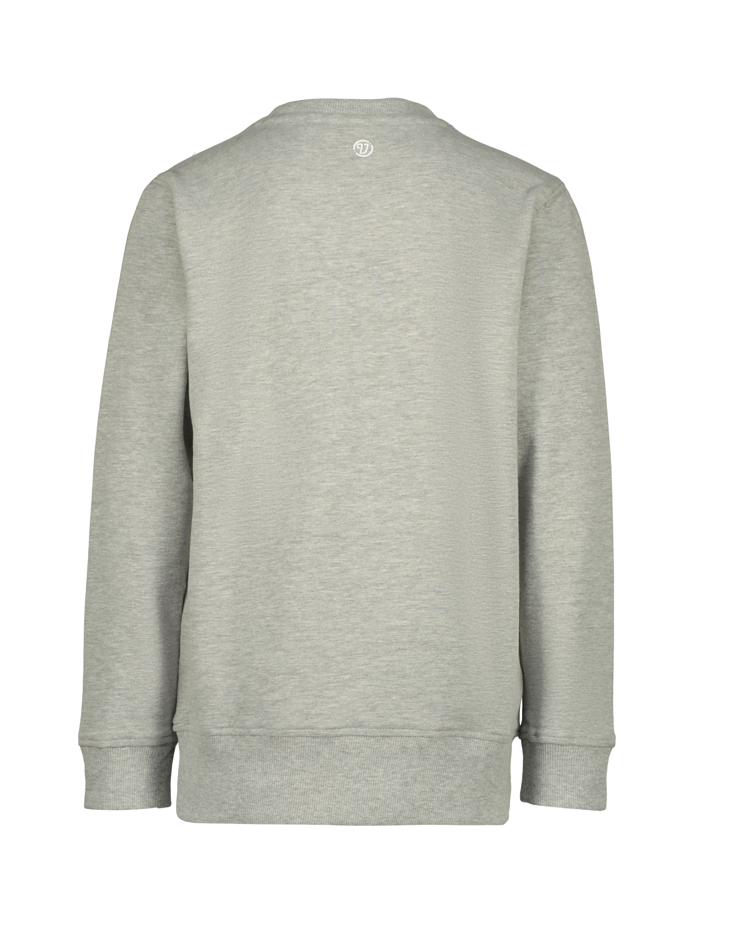 Jongens Classic crew logo hoodie | Grijs