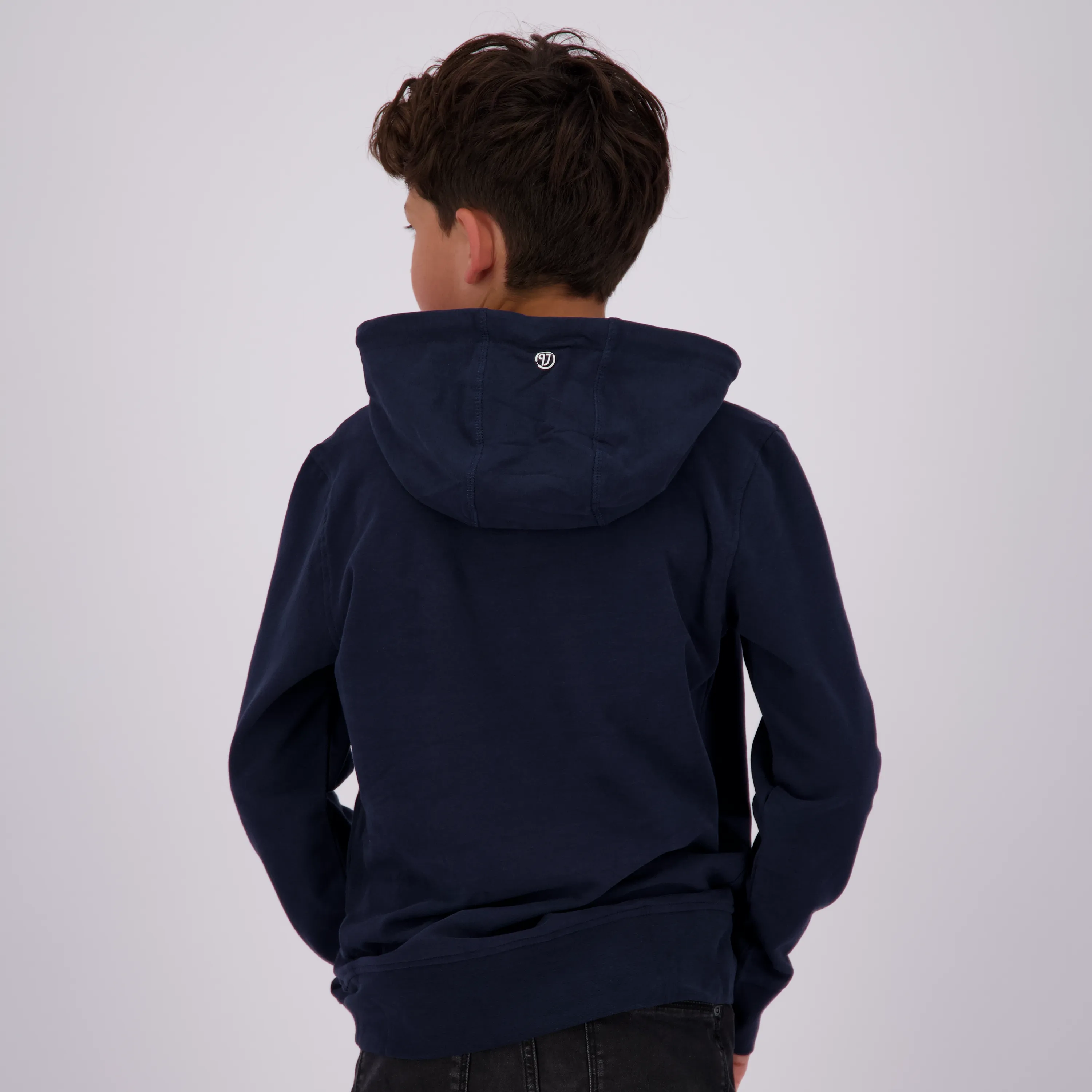 Jongens Classic logo hoodie | Blauw