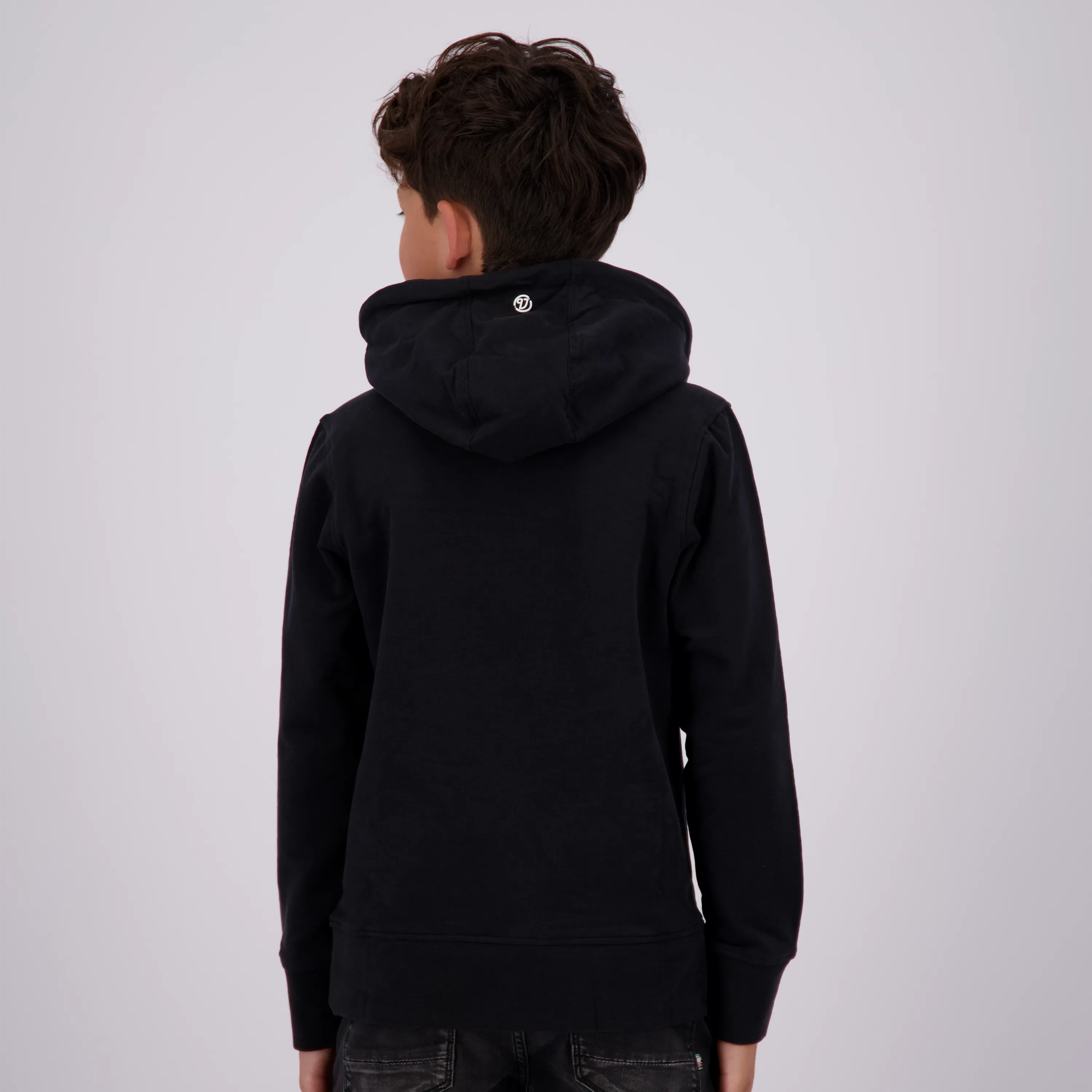 Boys Classic logo hoody | Black