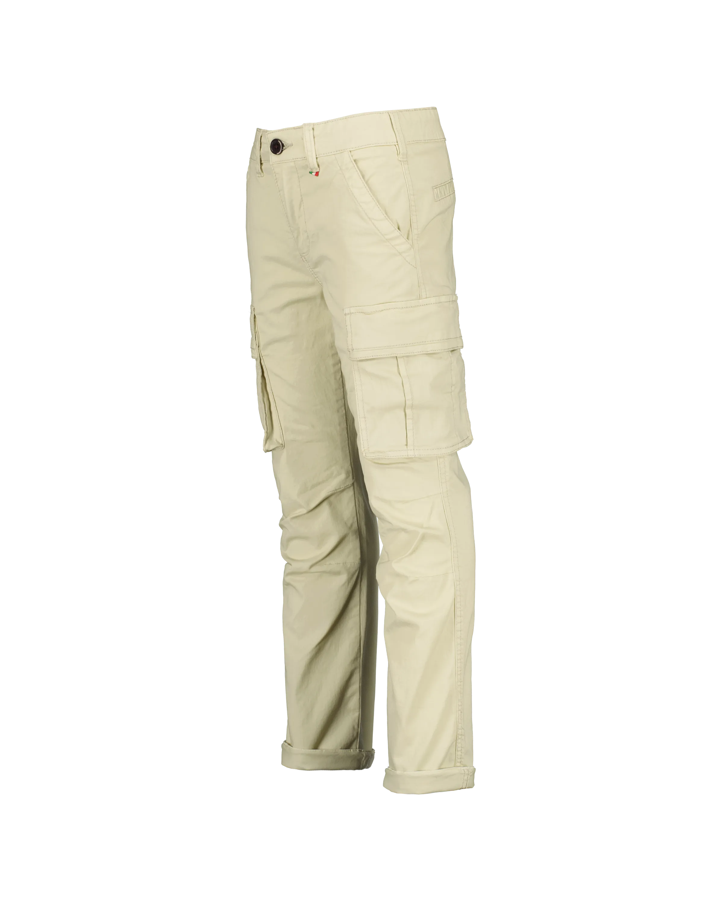 Jongens Cargo broek Bergamo | Wit