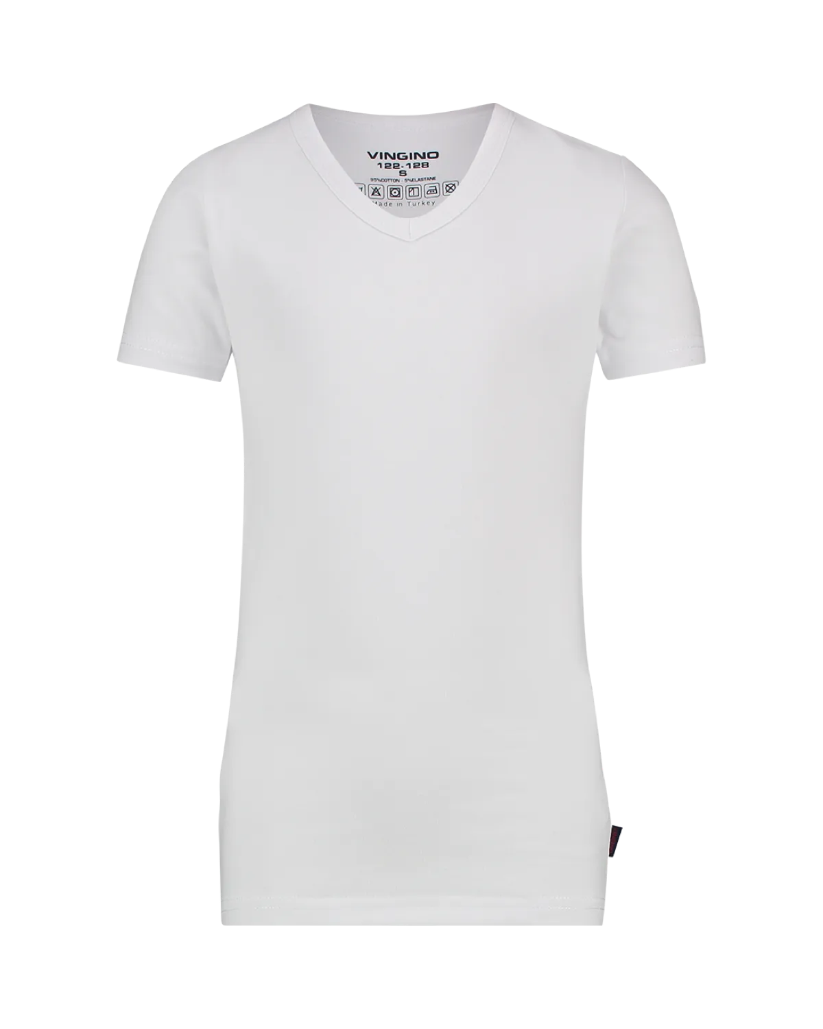 Boys Top Short Sleeve V Neck Ts Boys | Black