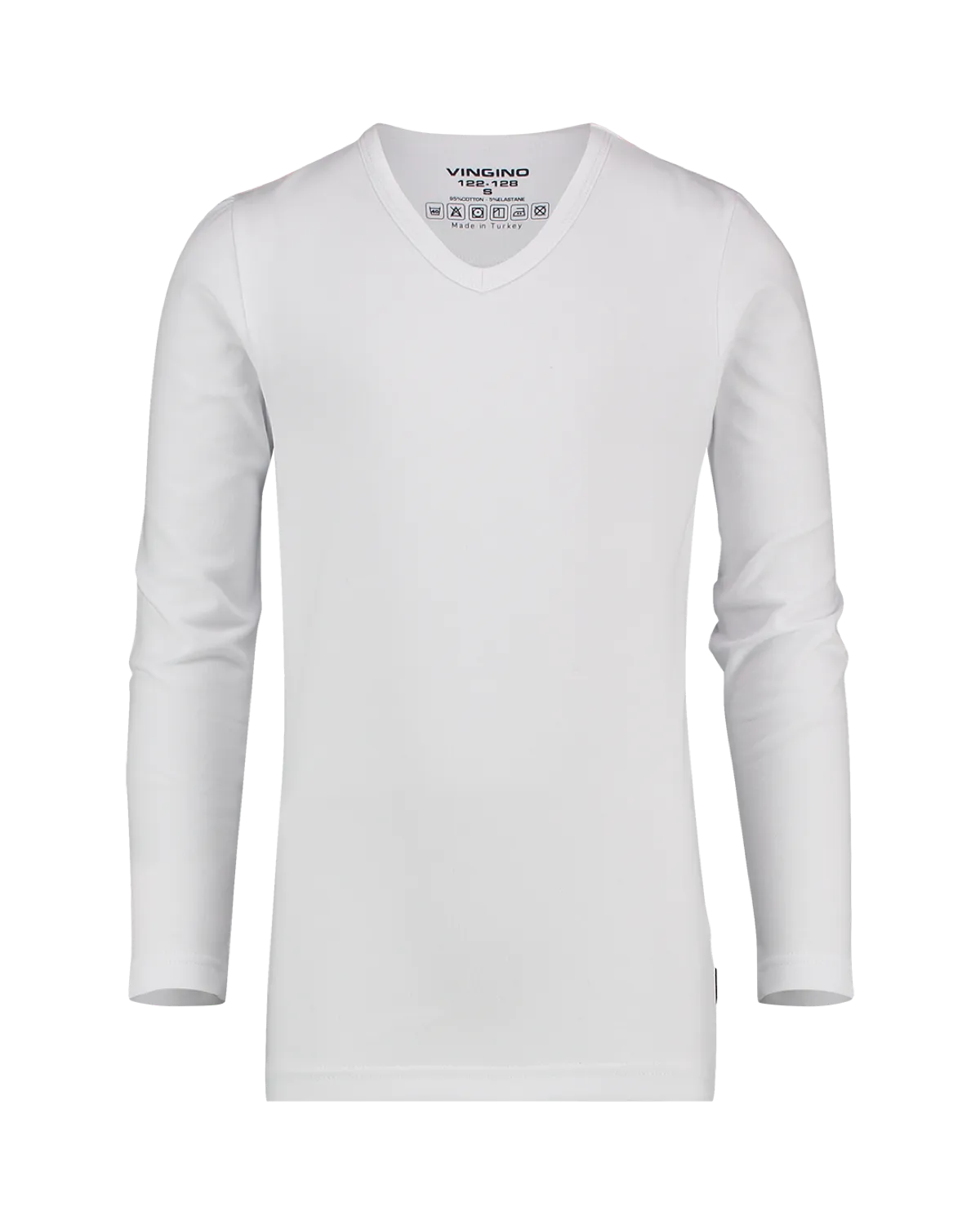 Boys Top Long Sleeves V Neck Ts Boys | Black