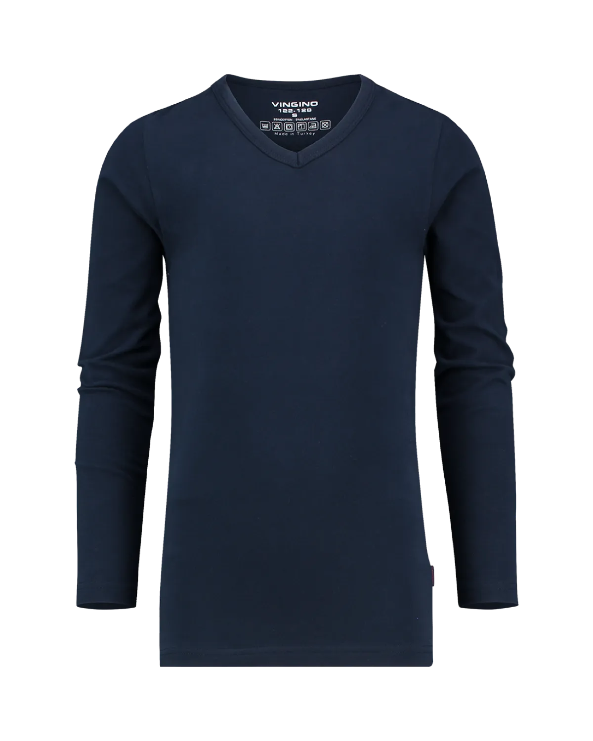 Boys Top Long Sleeves V Neck Ts Boys | Black