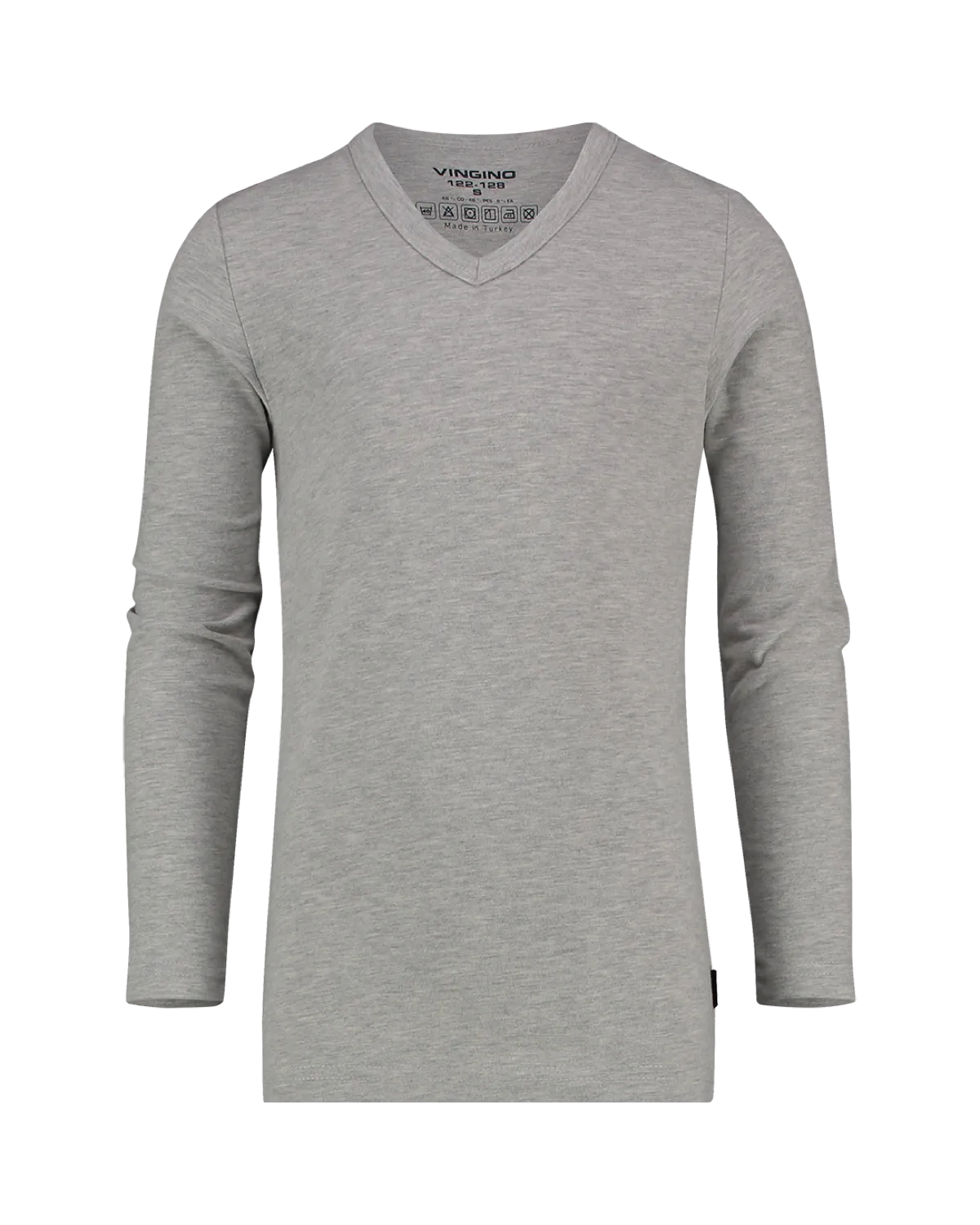 Boys Top Long Sleeves V Neck Ts Boys | Black